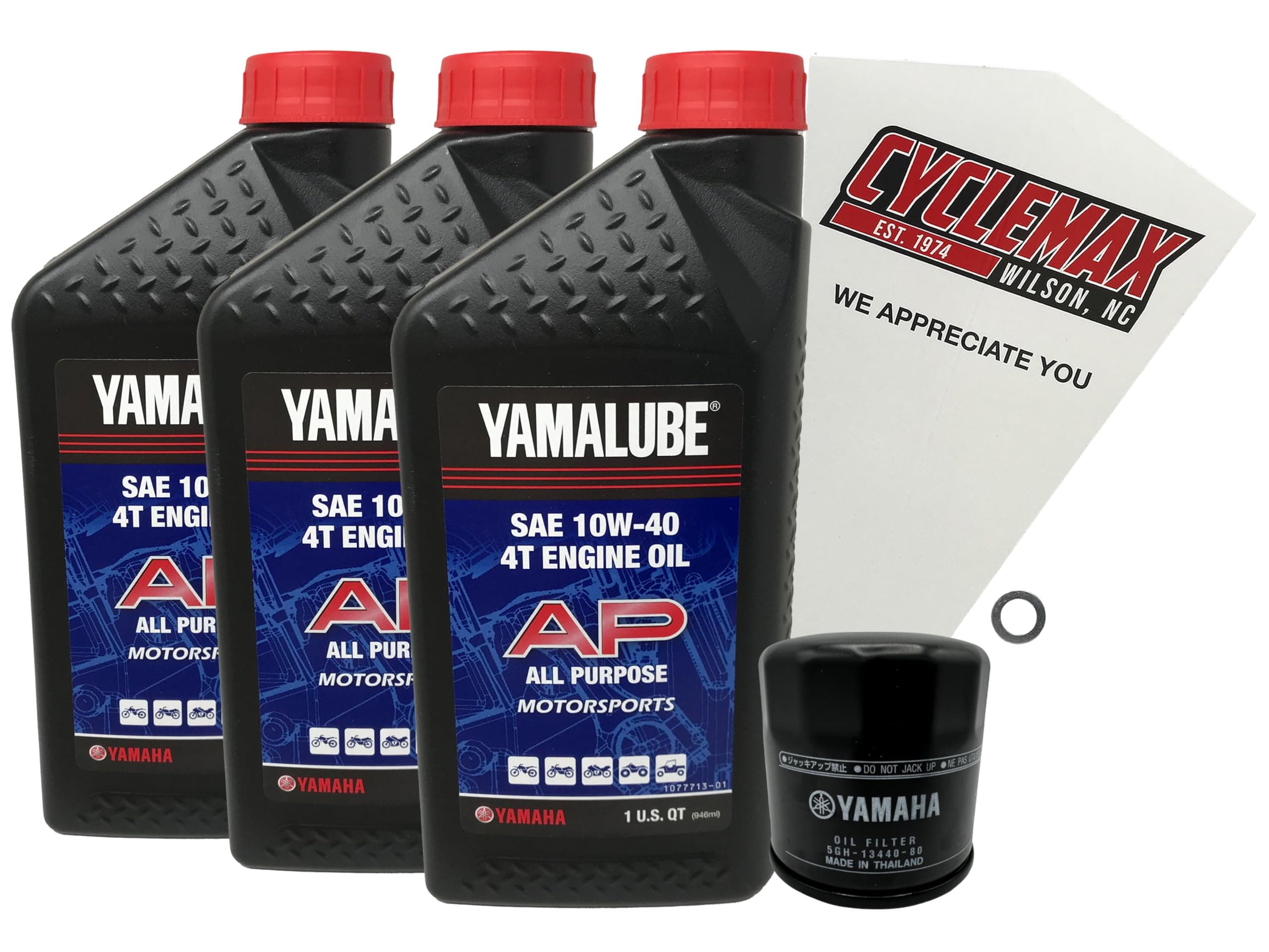 Standard Yamalube Oil Change Kit compatible with 2021-2025 Yamaha MT-03