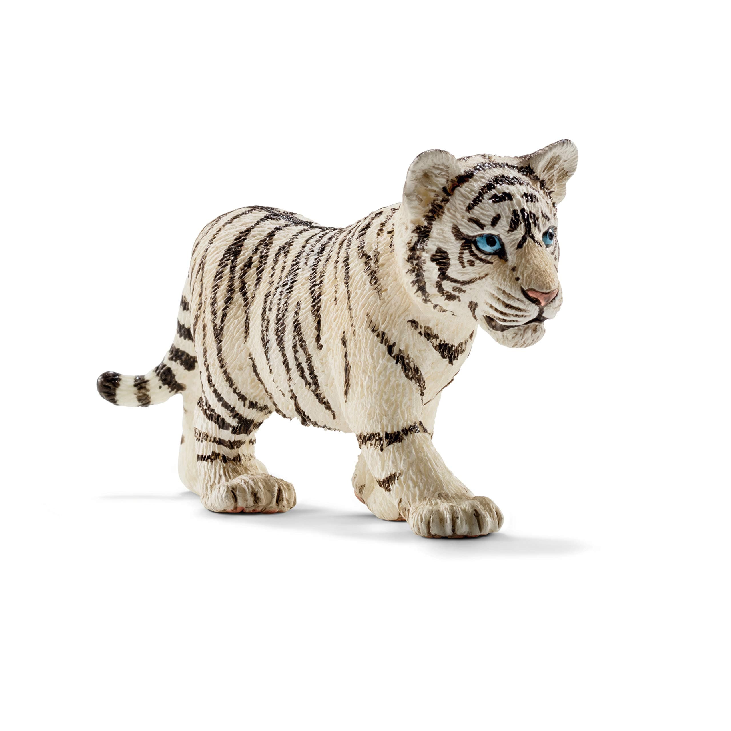Wild Life, Animal Figurine, Animal Toys for Boys and Girls 3-8 Years Old, White Tiger Cub, Ages 3+