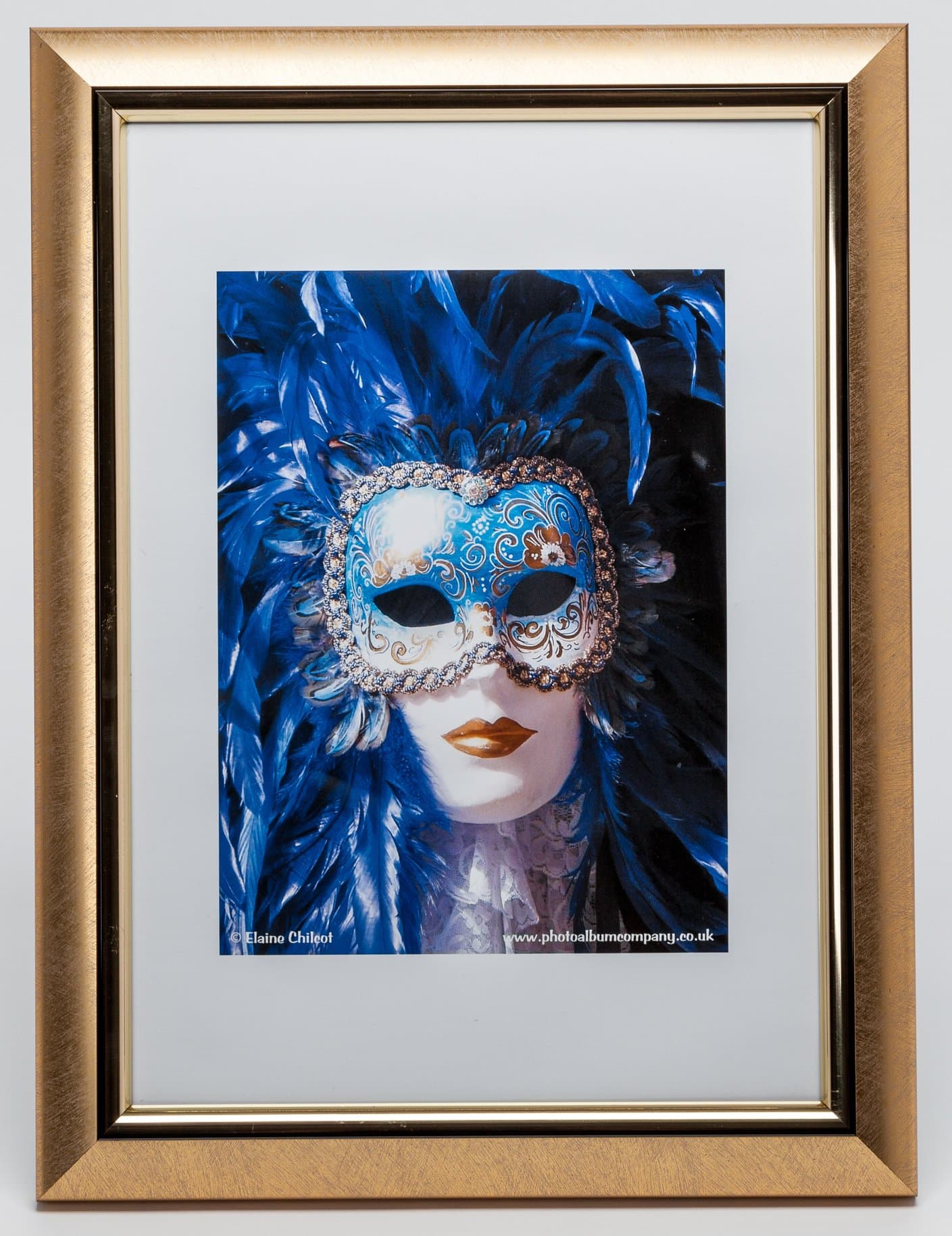 PELA4GLD-FBA Premium Easy Loader Frame A4 Certificate / Photo / Poster Frame in Gold with Non Glass Front