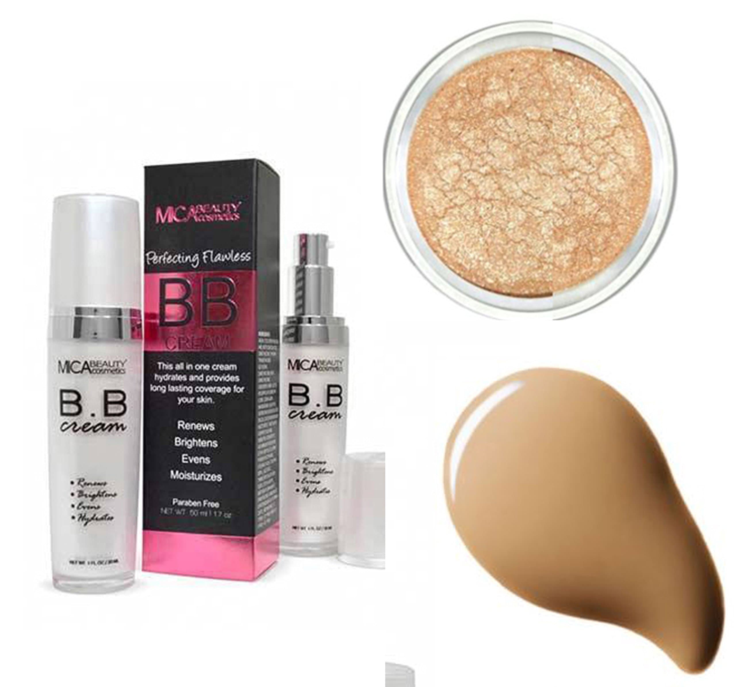 BB Cream+ Itay Mineral Eye Shimmer Elegance #1 (Bundle of 2 Items) (Dark)