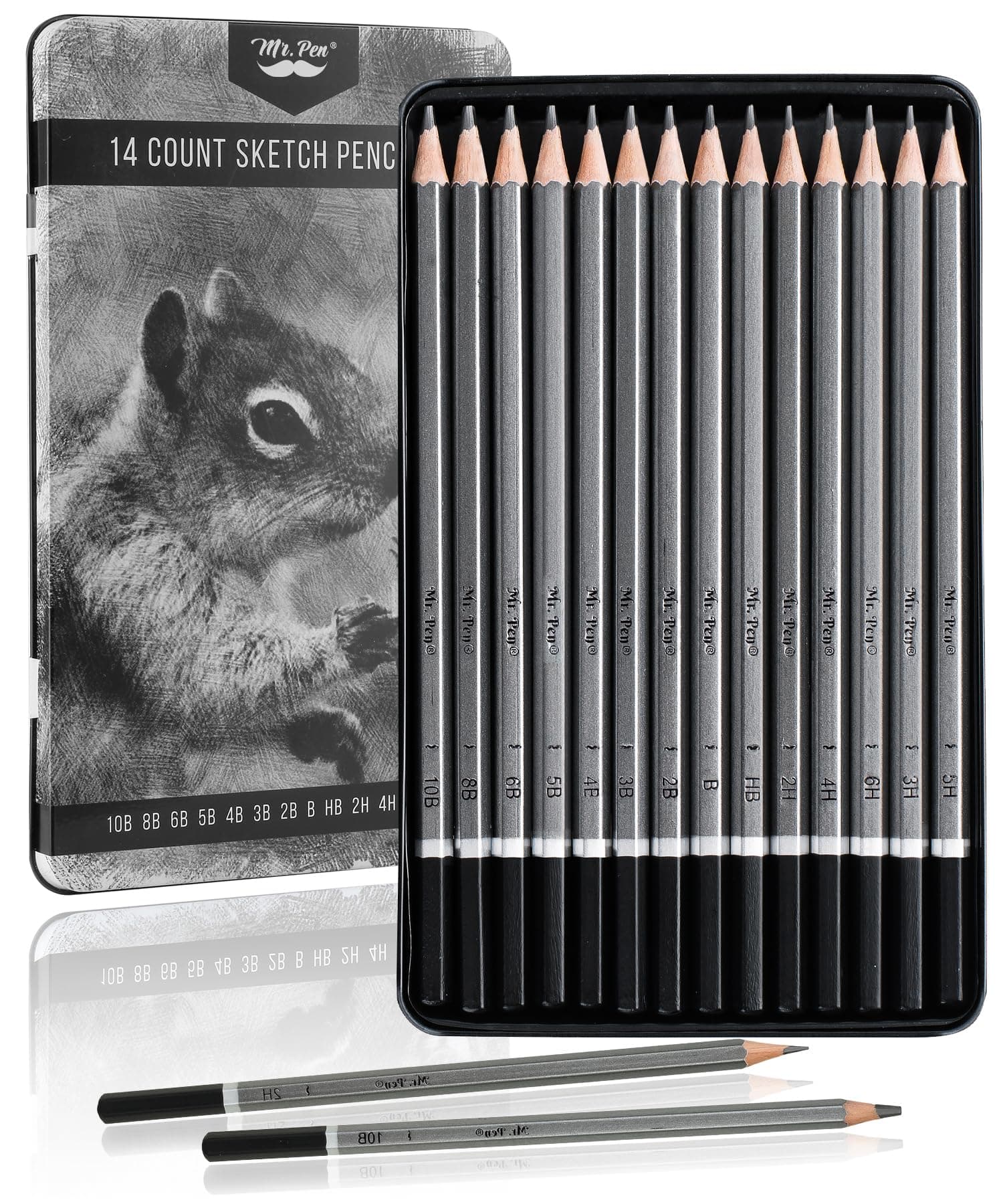 Sketch Pencils for Drawing, 14 Pack, Graphite Pencils for Drawing Pencils