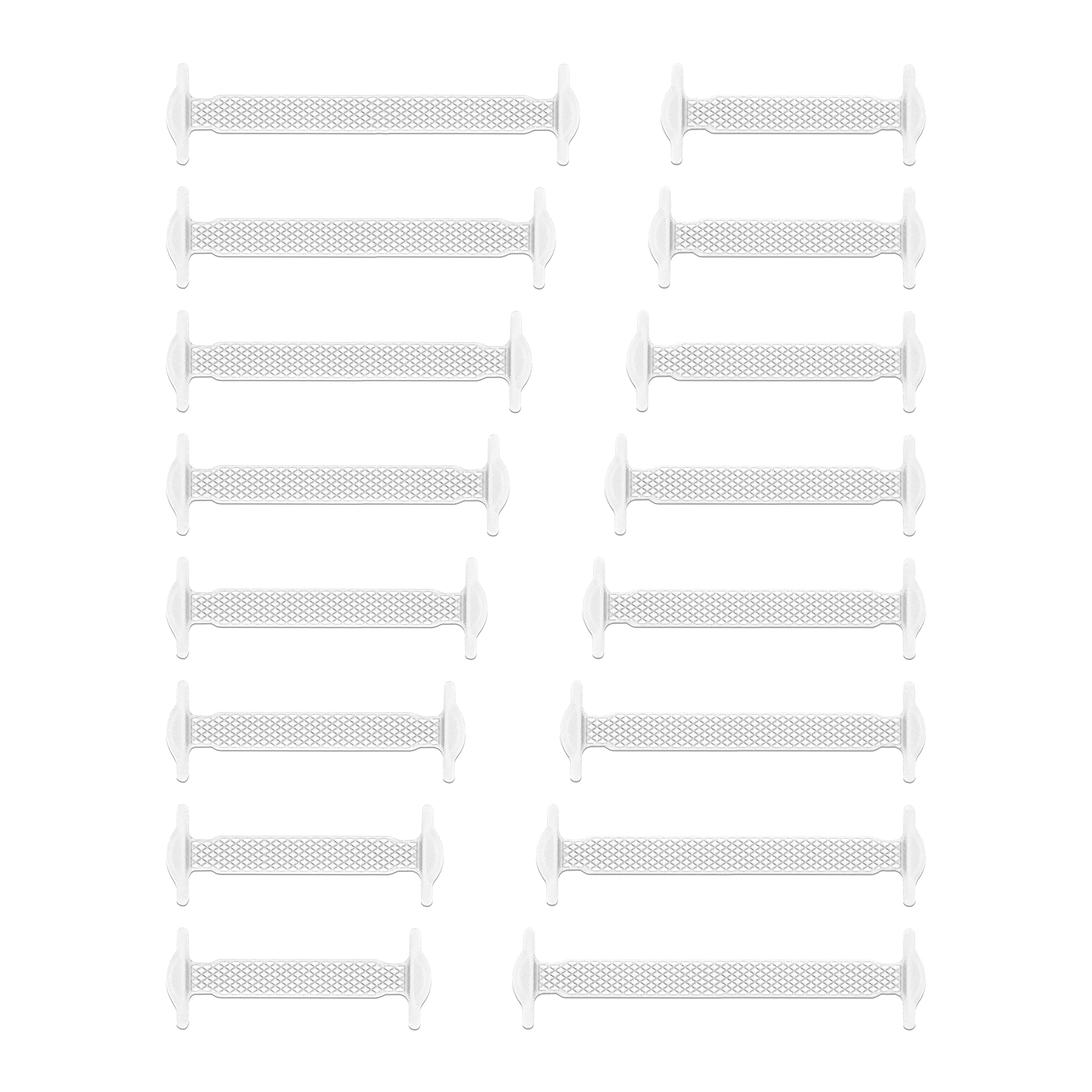 KUYIANo Tie Silicone Shoe Laces, Waterproof Flat Stretchy Elastic Strings, Walking Athletic Running Sports Fashion Adults Kids Tieless Shoelaces for Sneakers Trainers Boots Converse Brogue Canvas