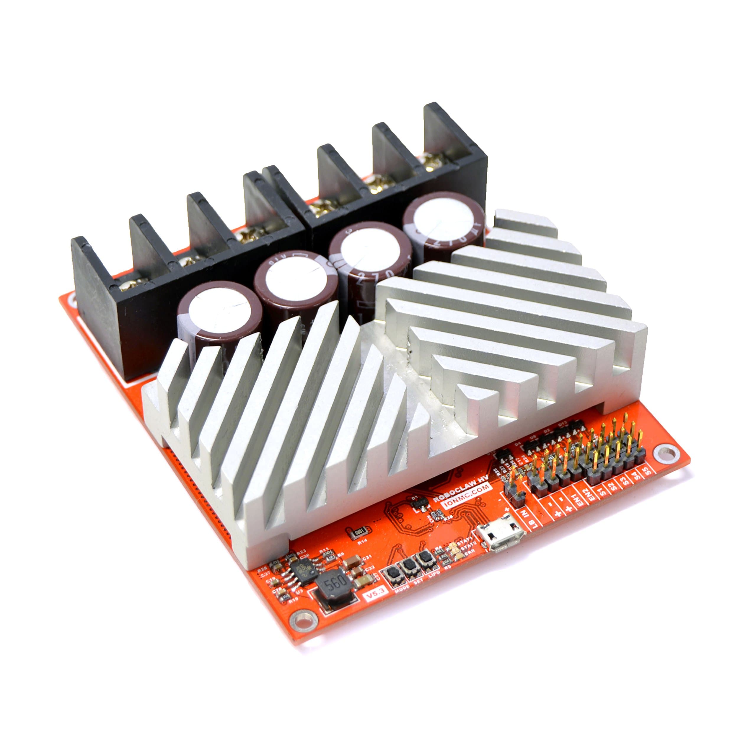 RoboClaw 2x60AHV Motor Controller, 2 Channel, 60Amps Per Channel, 11-60VDC