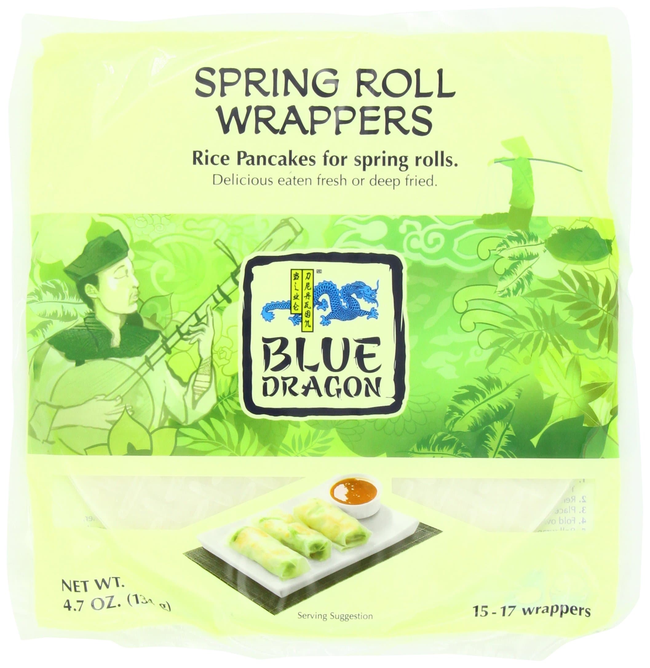 Wrappers Spring Roll 4.7Oz. (Pack Of 12