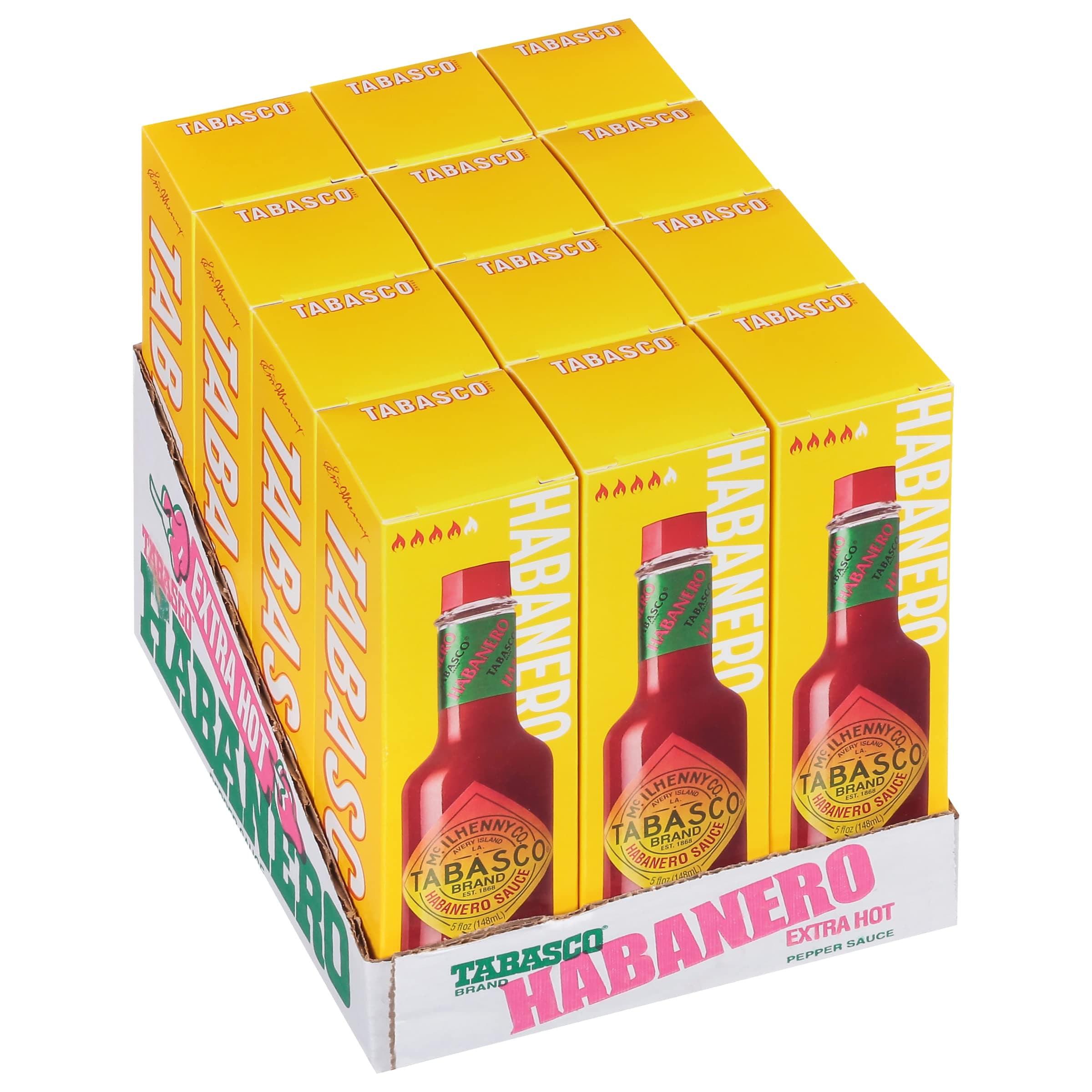 Brand Habanero Pepper Sauce, 5 oz (Pack of 12)