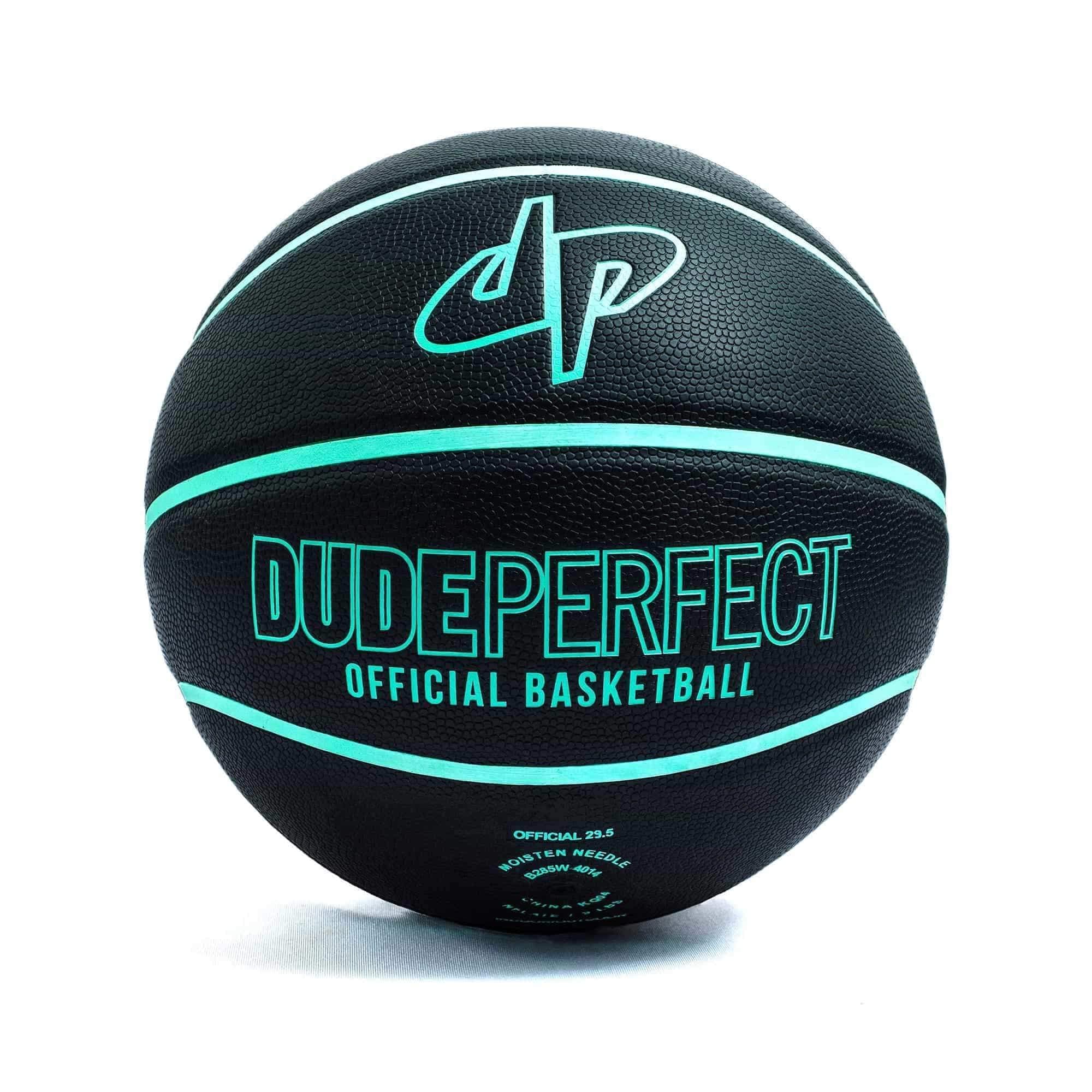Dude Perfect Official Basketball // Black + Green