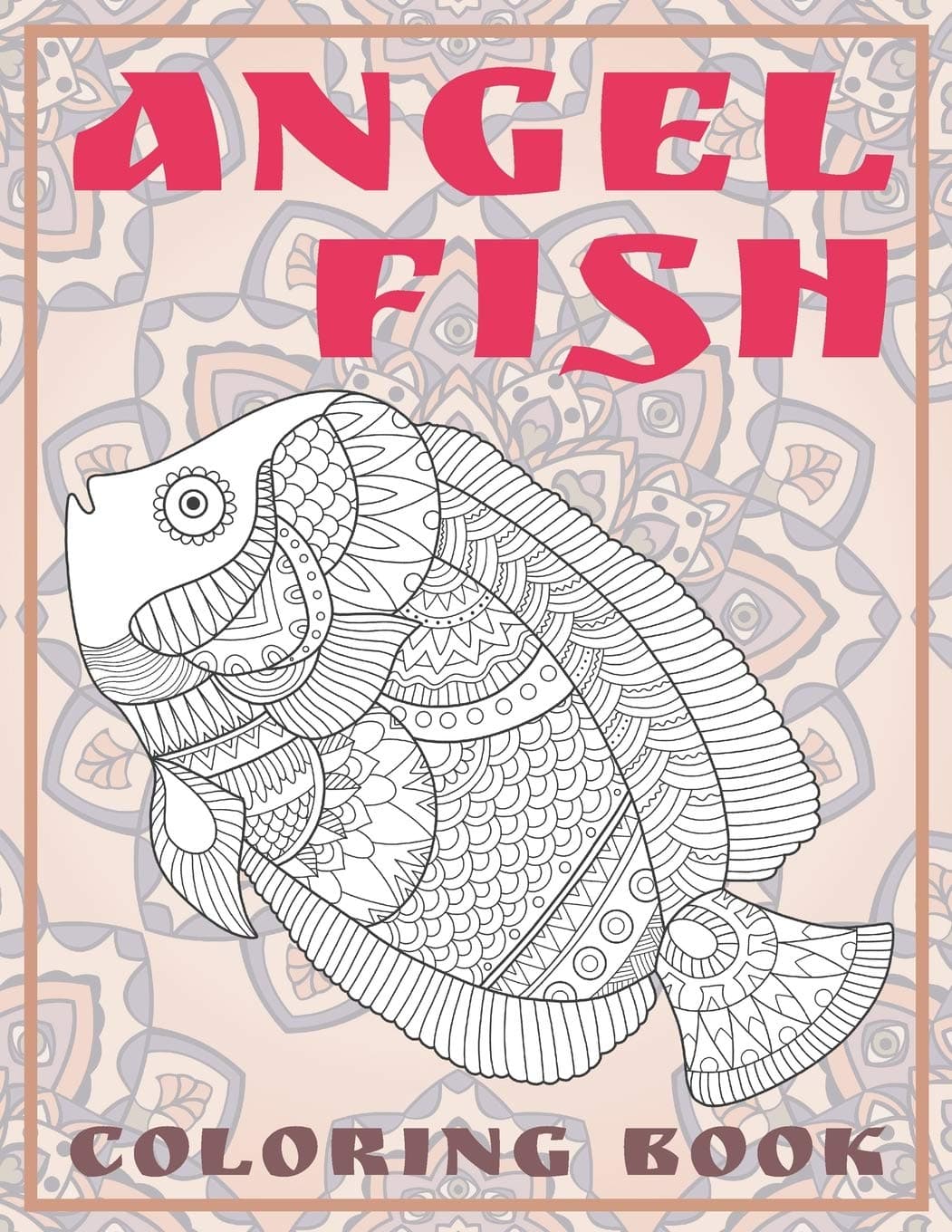 Angel fish - Coloring Book