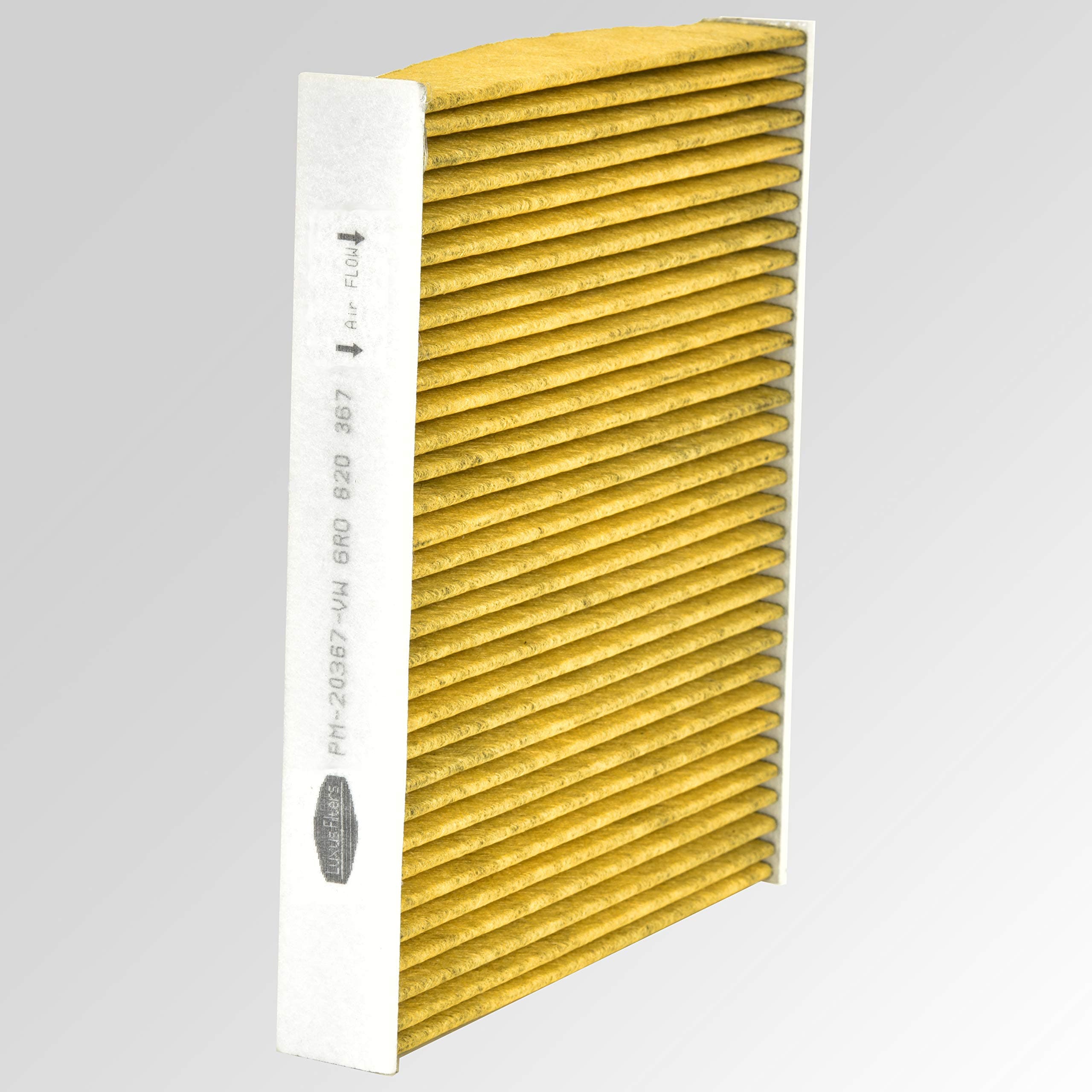 Luxus Filters HEPA Anti-Pollution Cabin Air Filter (Up To 99.97 % Filtration Efficiency) for Polo/Vento/Rapid/Fabia (OEM: 6R0-820-367)