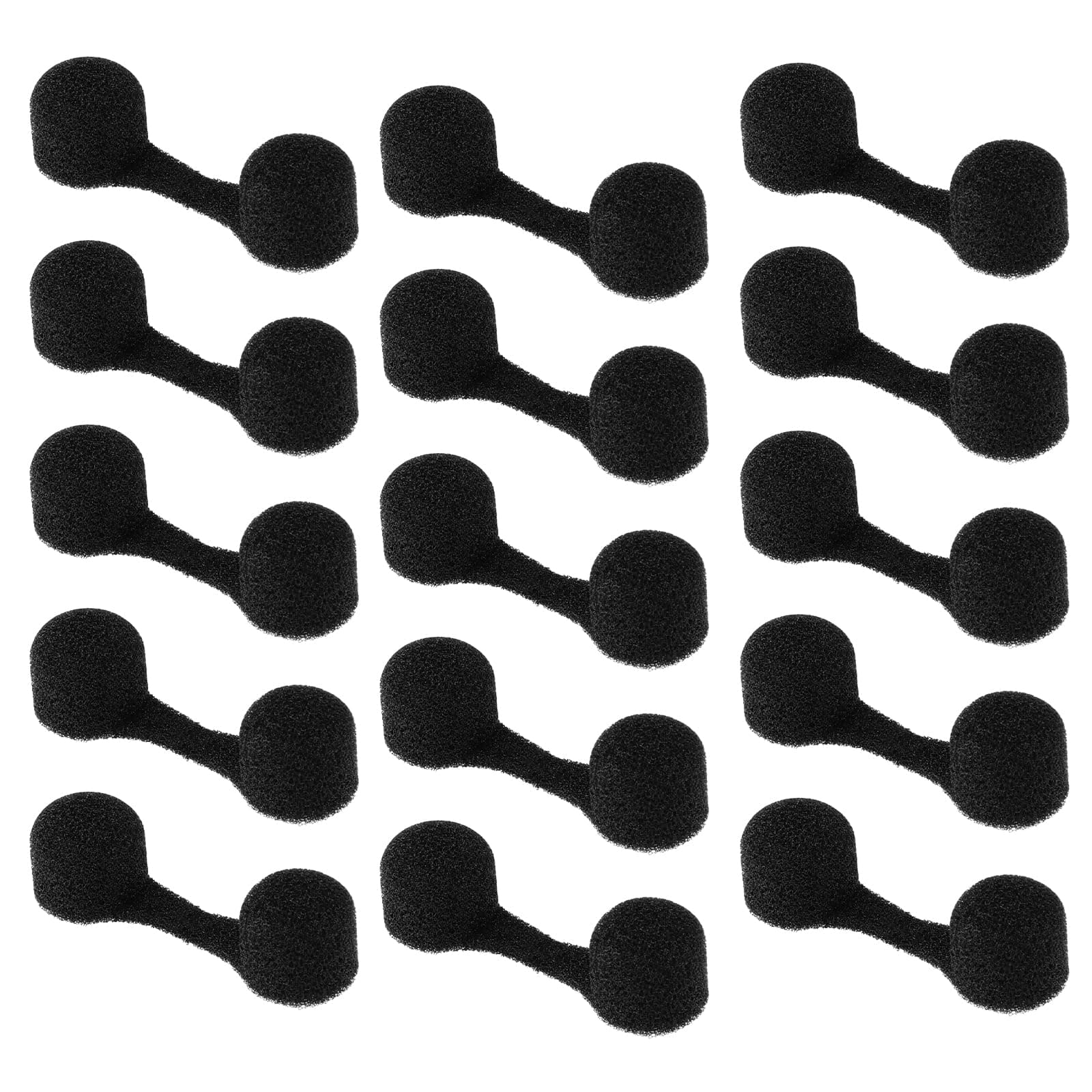50Pcs Nose Plug Filter, Disposable Dust Filters, Bulk Softness Sponge Nostril For Allergies And Dust, Women Men Sunless Spray Tanning Outdoor Construction Areas(Black)