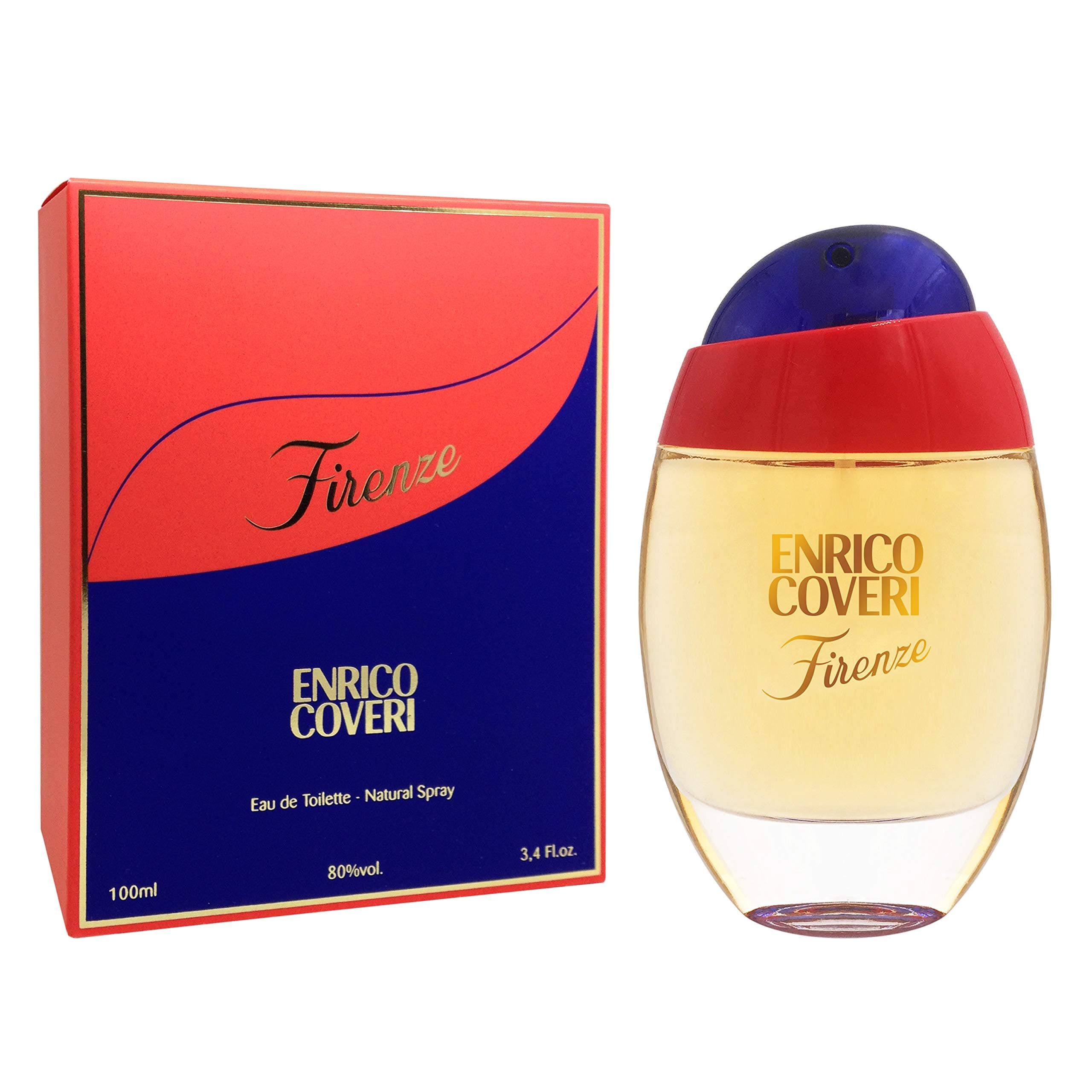 Enrico Coveri Eau de Toilette Spray, Firenze, 3.4 Ounce