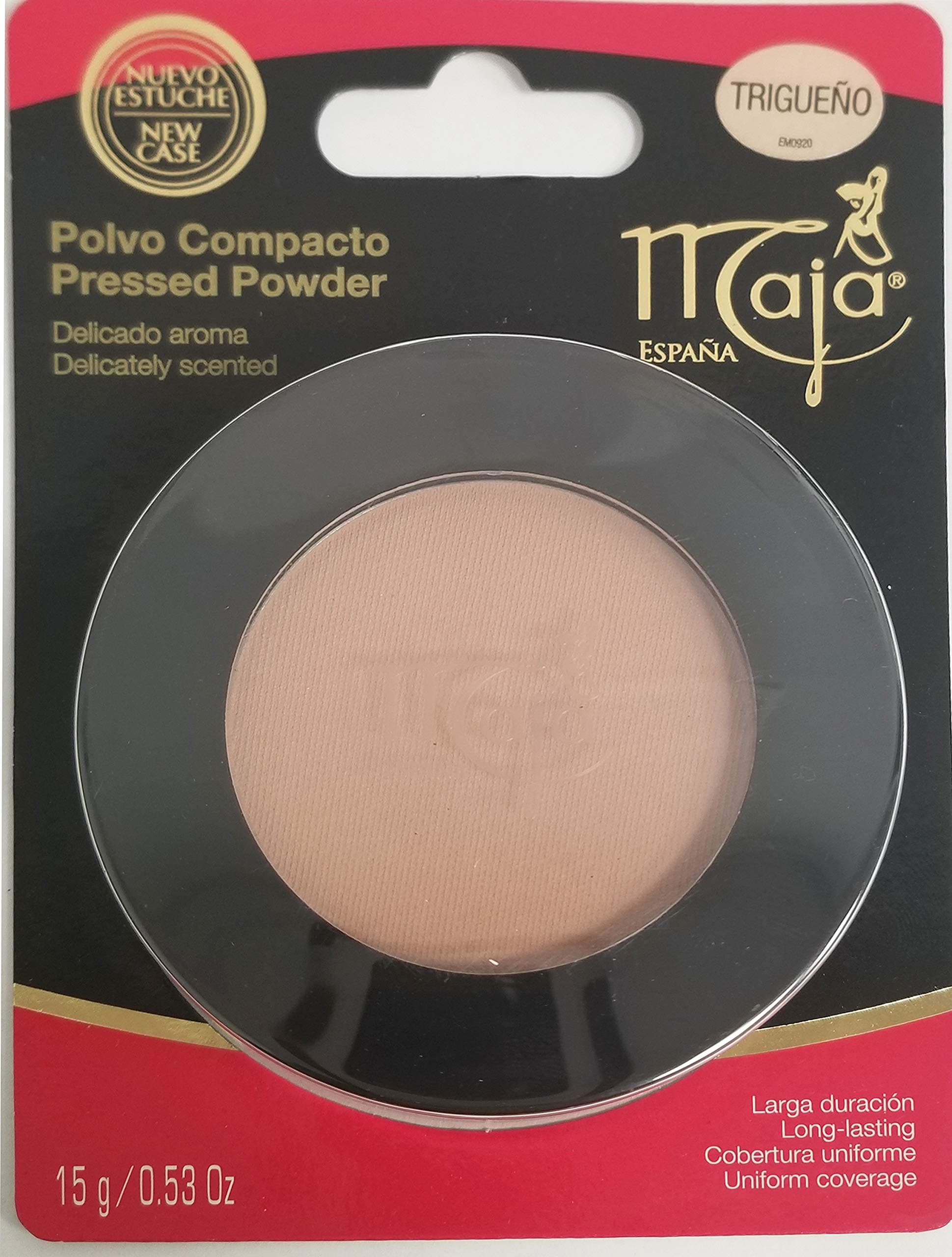 Cream Powder Trigueno .53 Oz. With Mirror-Polvo Crema Compacto Con Espejo
