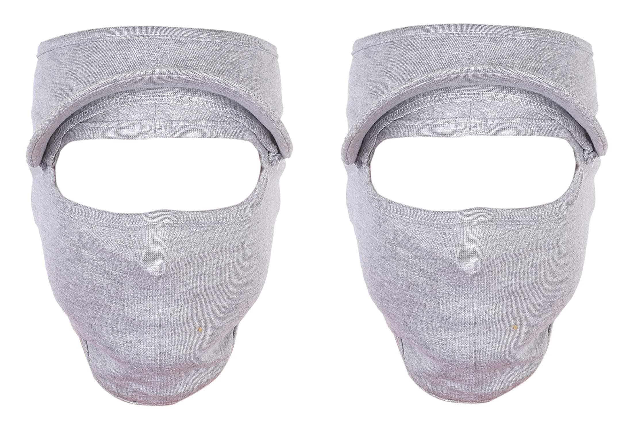 H-Store Fashion Unisex Bike Riding and Cycling Anti Pollution Dust Sun Protection Half Cap Face Cover Mask White