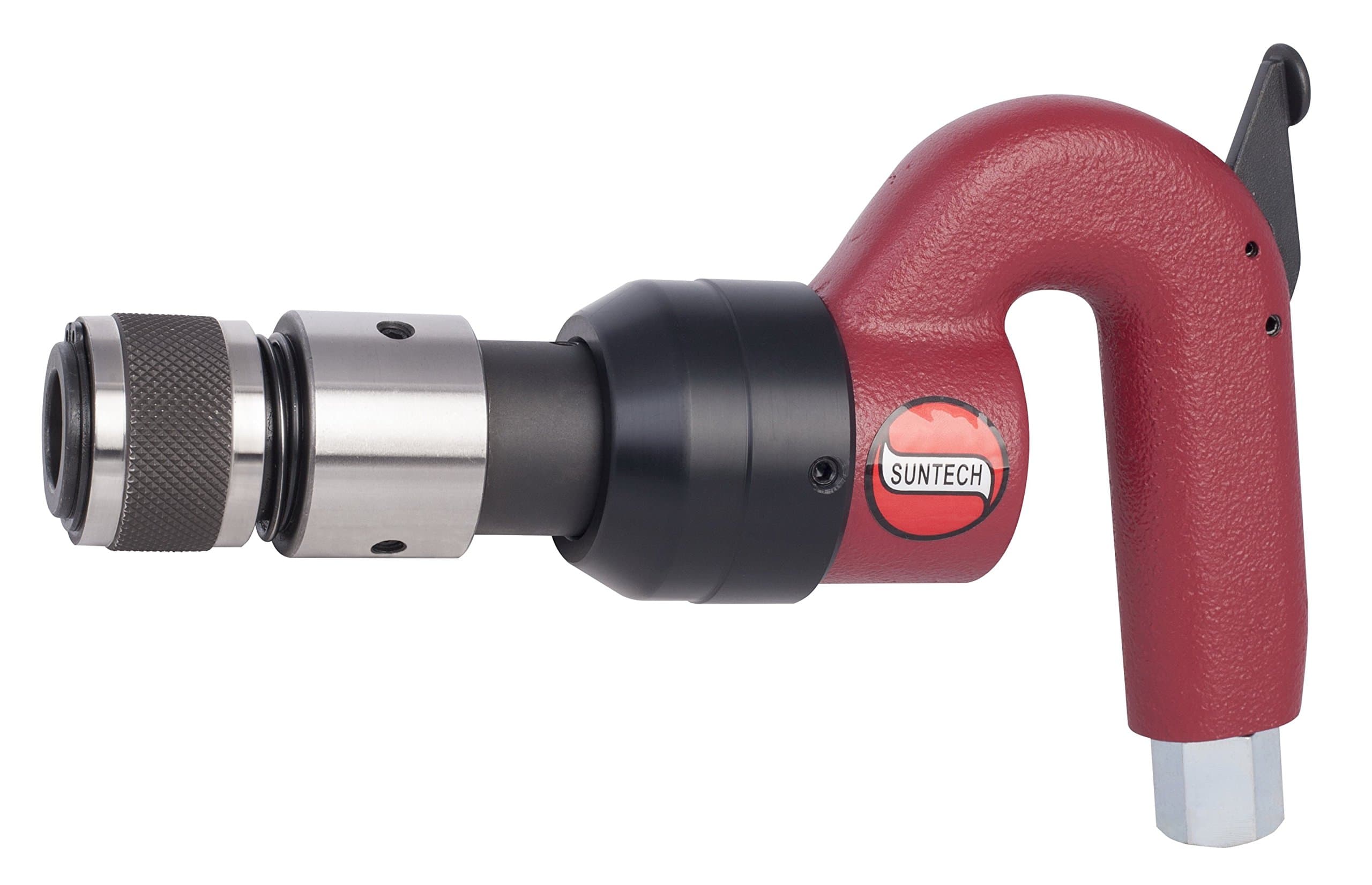 SUNTECH SM-TH-1830 Sunmatch Pneumatic Chipping Hammer, Red/Black