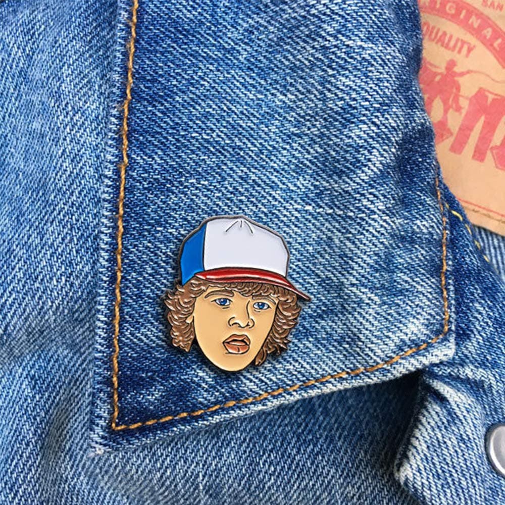 Dustin Stranger Things Pin