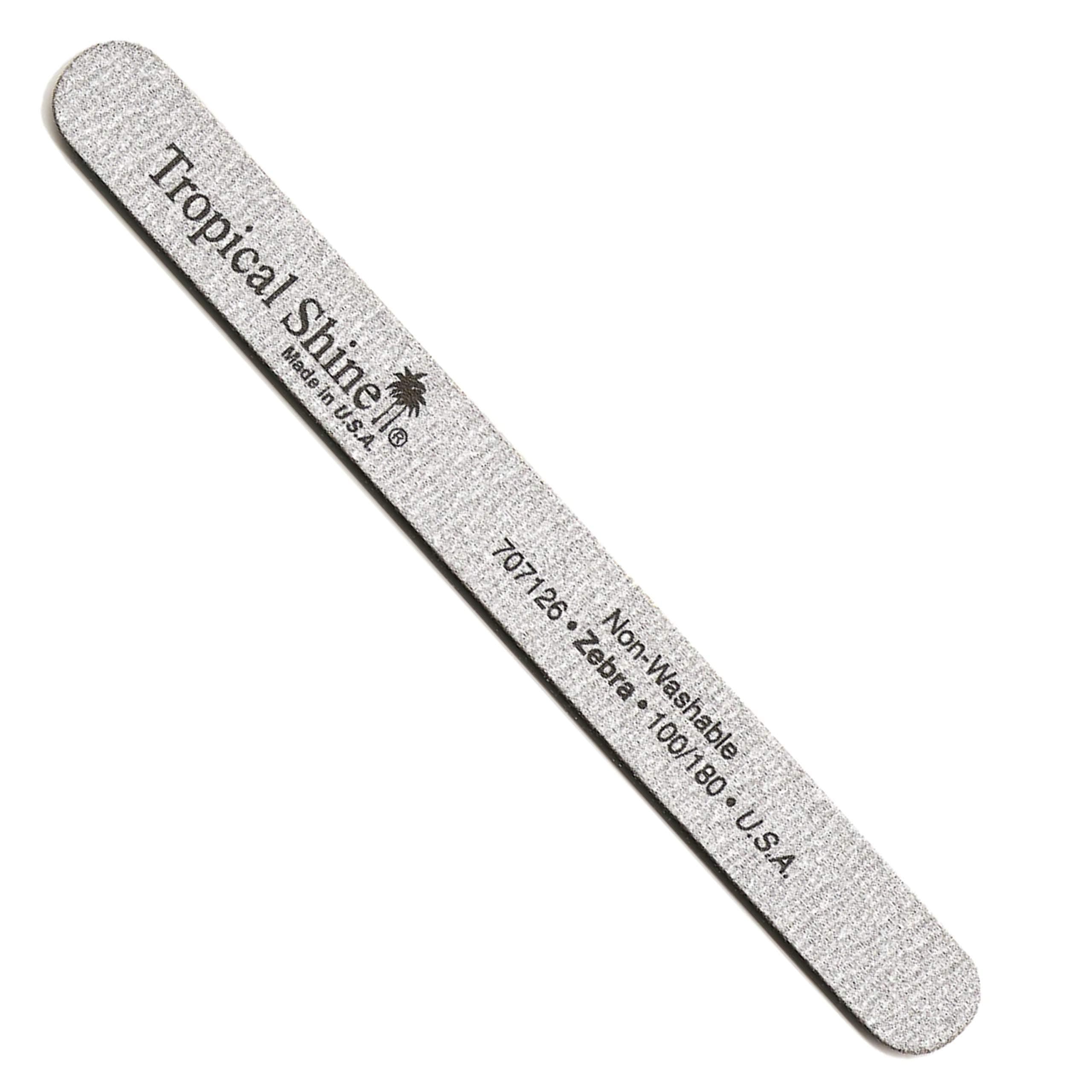 Tropical Shine Nail Files. Grits 100 and 180. Nail Boards 3 units.