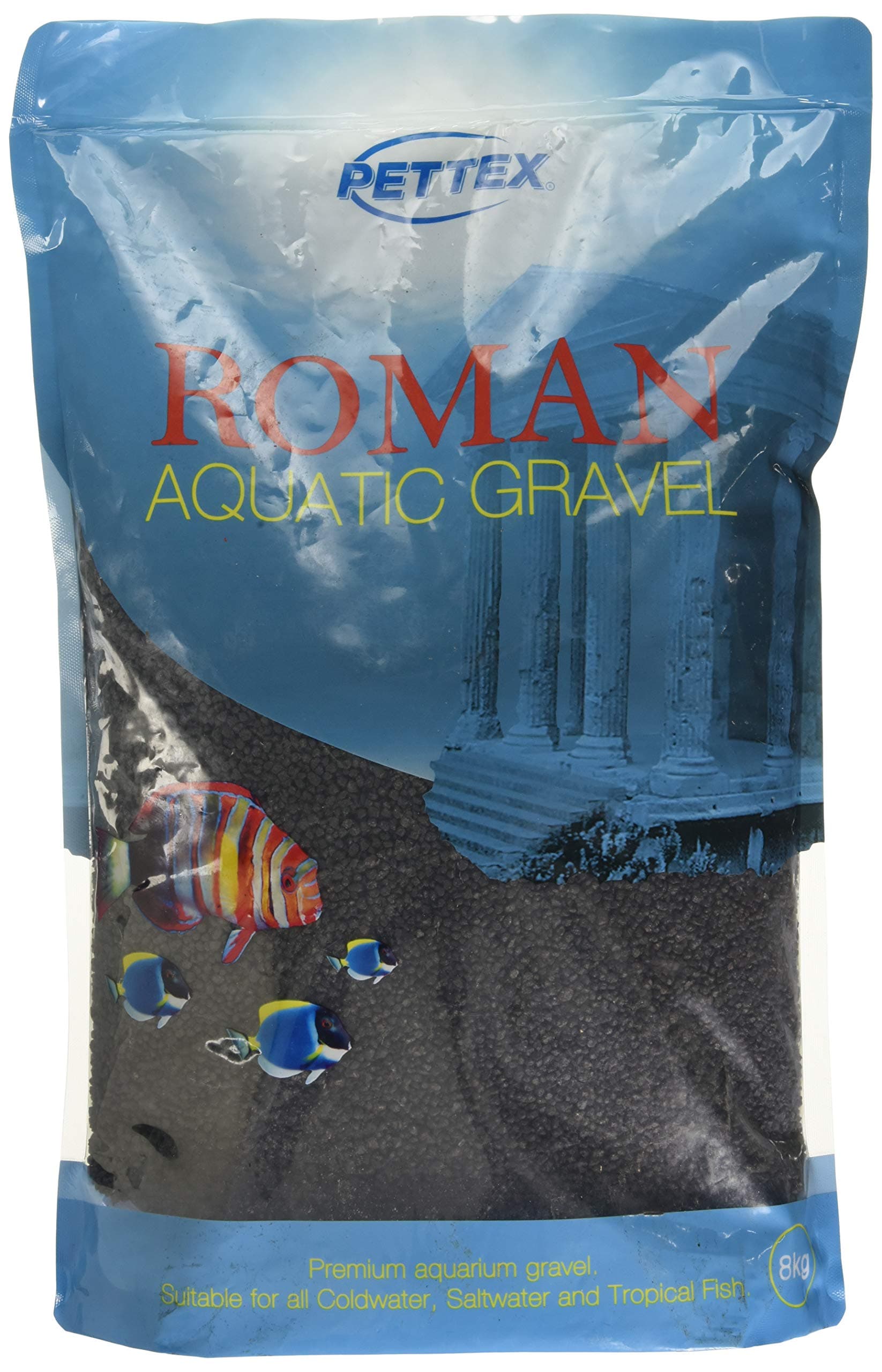 Pettex Roman Jet Black Gravel 8 kg (Pack of 1)