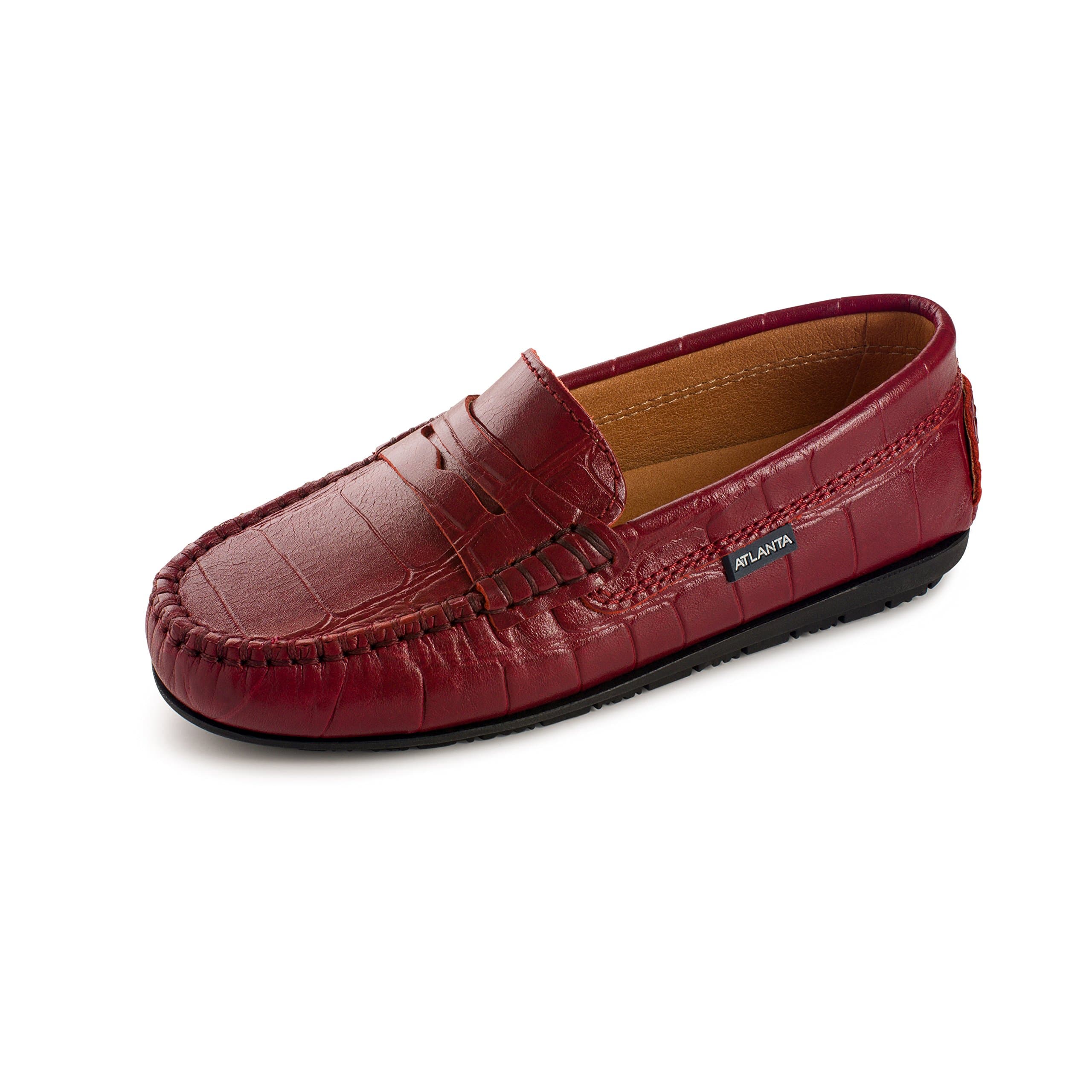 Atlanta Mocassin Grils's Slip On Mocassin Penny Loafer Flat Shoe