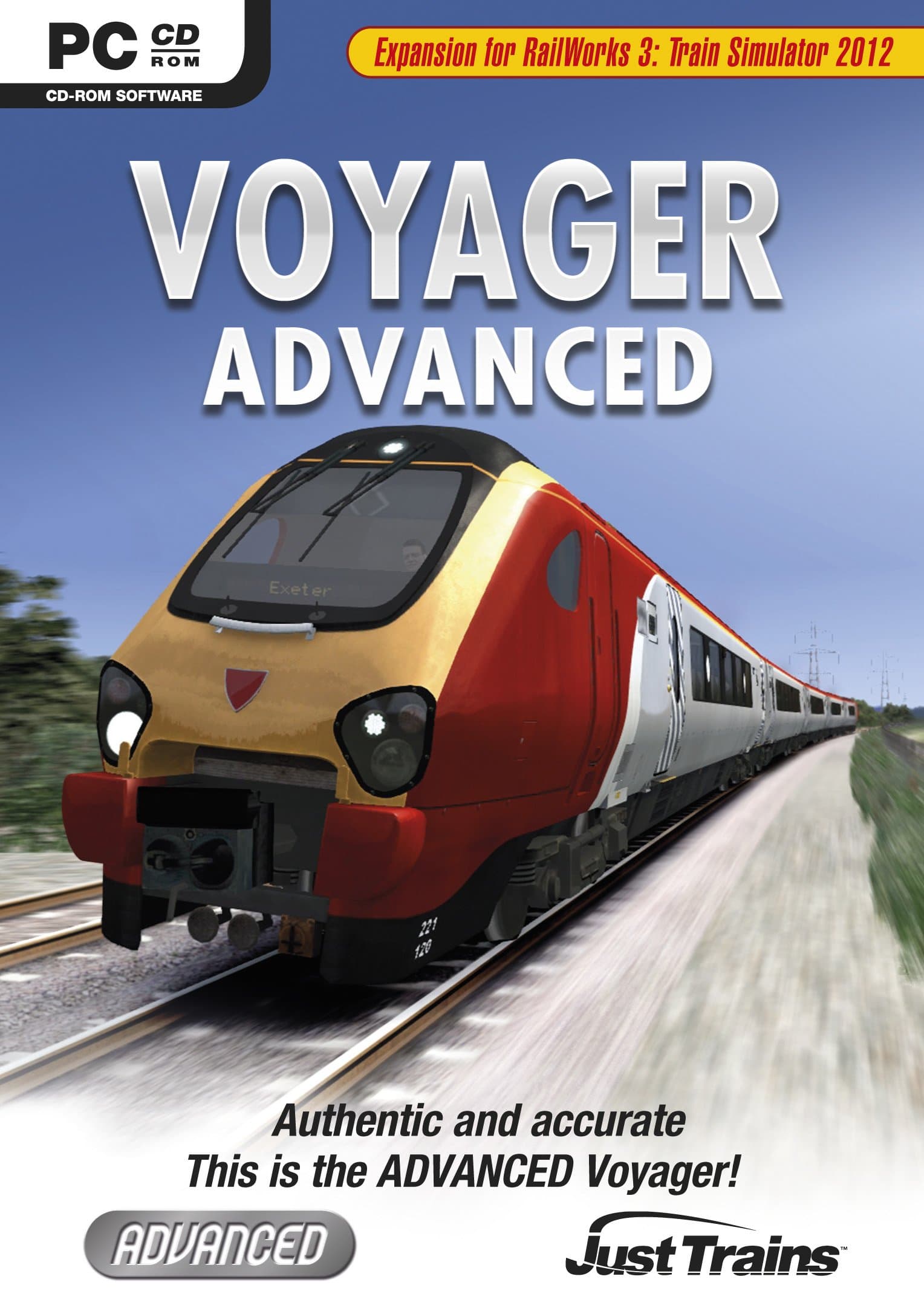 Voyager Advanced - Add-On for  Railworks  3 (PC DVD)
