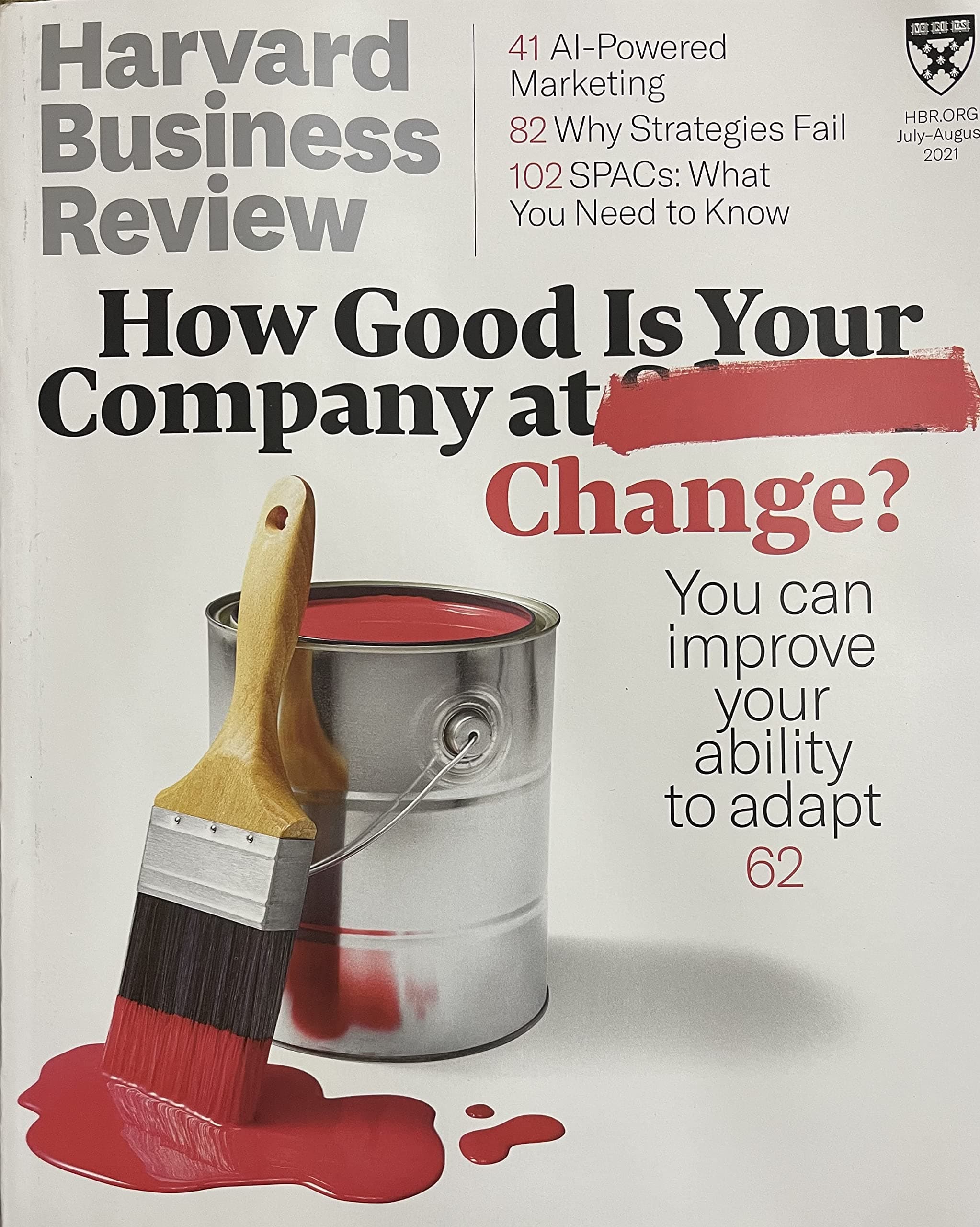 Harvard Business Review July- August 2021 Bio Monthly Magazine US Edition
