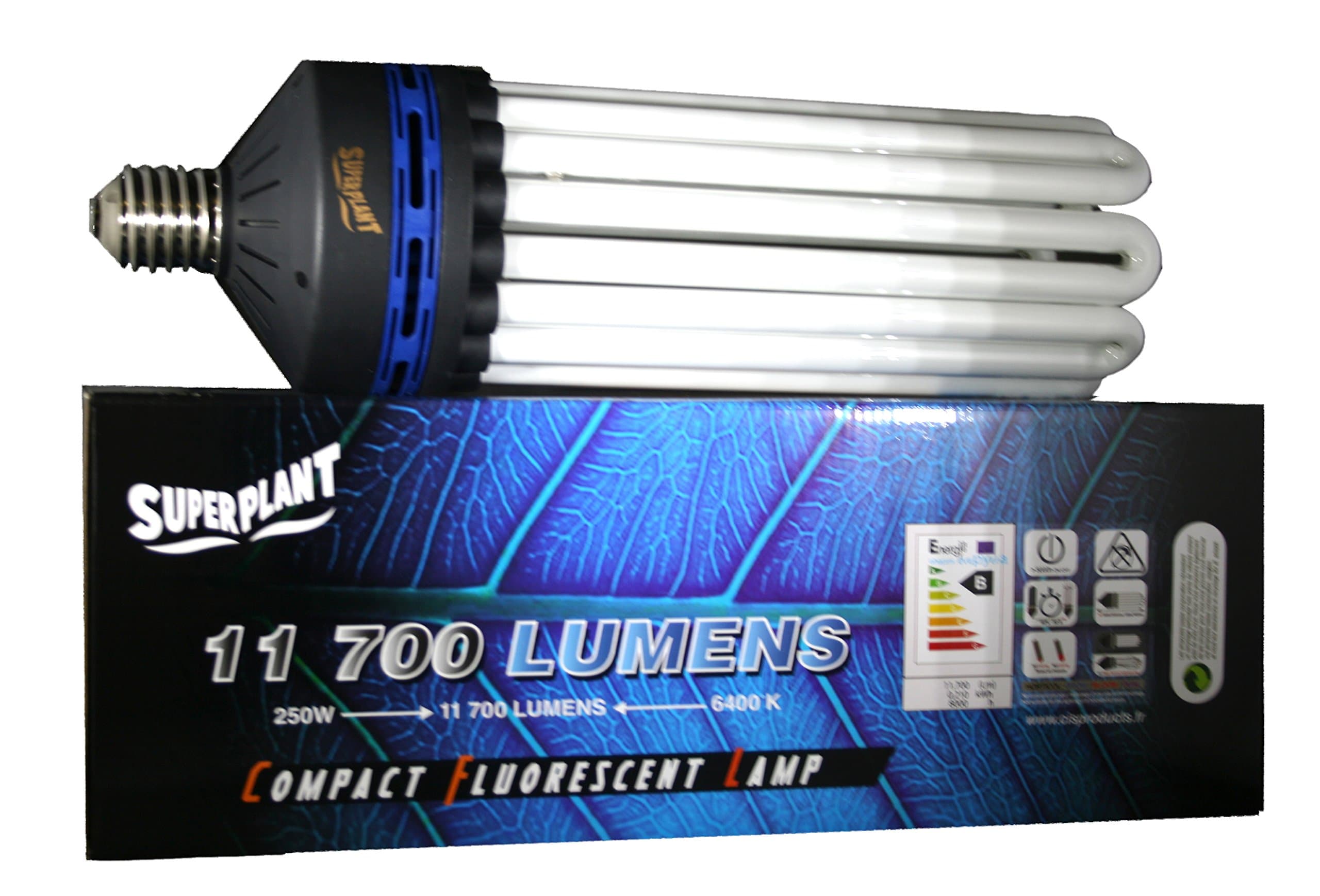 Superplant Energy-Saving Bulb 250 W 6400 K Grow [Energy Class B]
