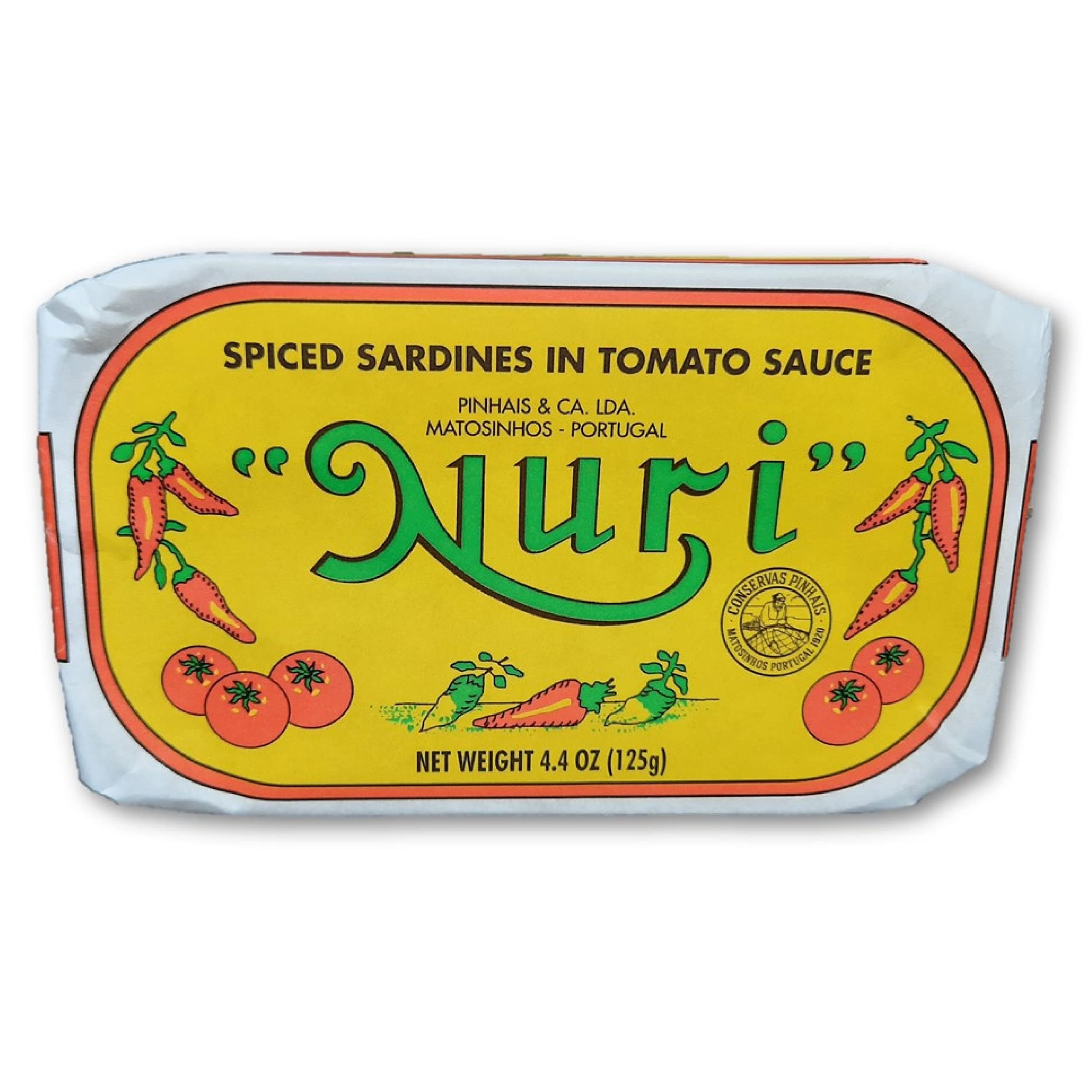 Portuguese Sardines in Spiced Tomato Sauce - 2 Pack - (4.4 oz cans)