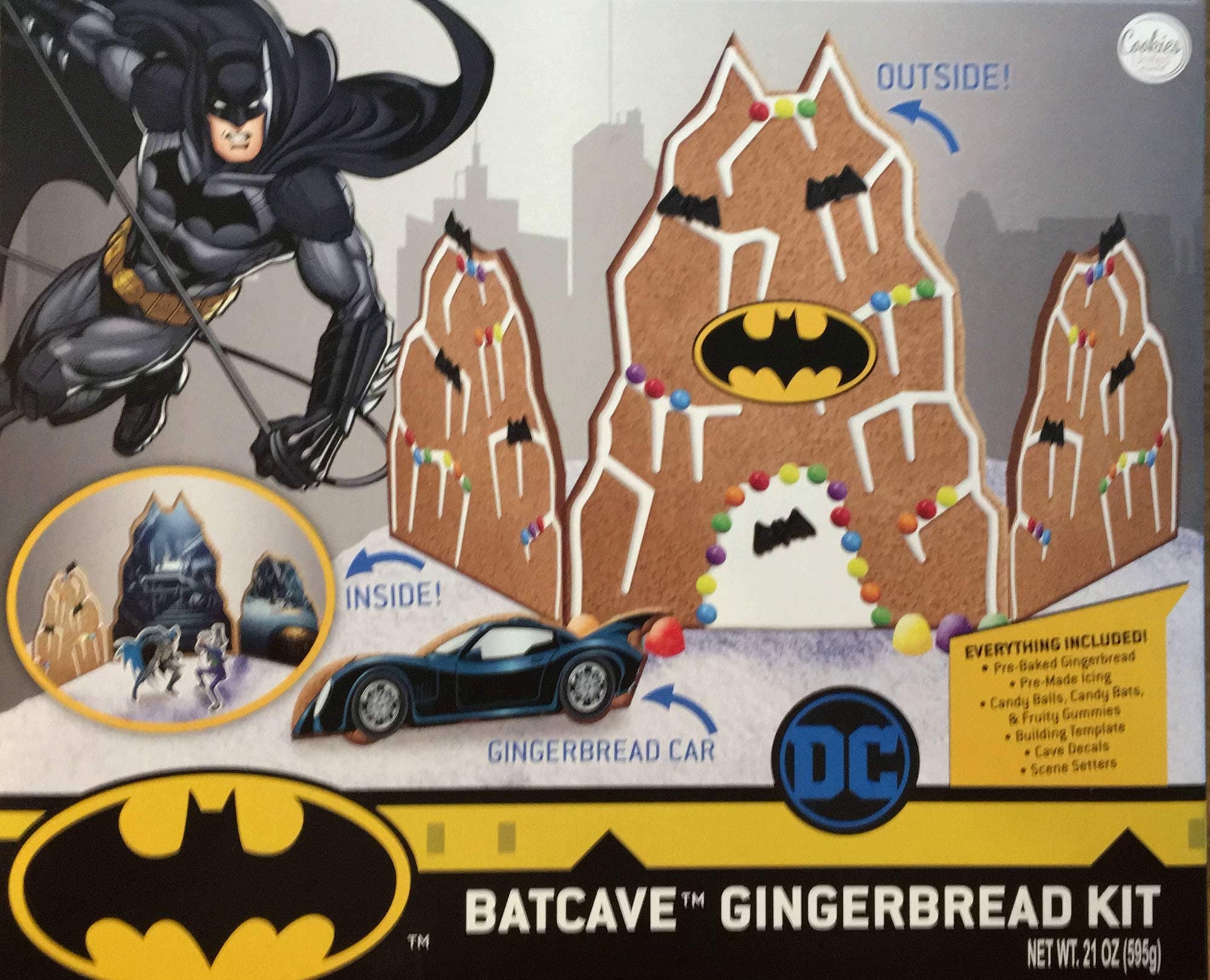 Batcave Gingerbread House Kit