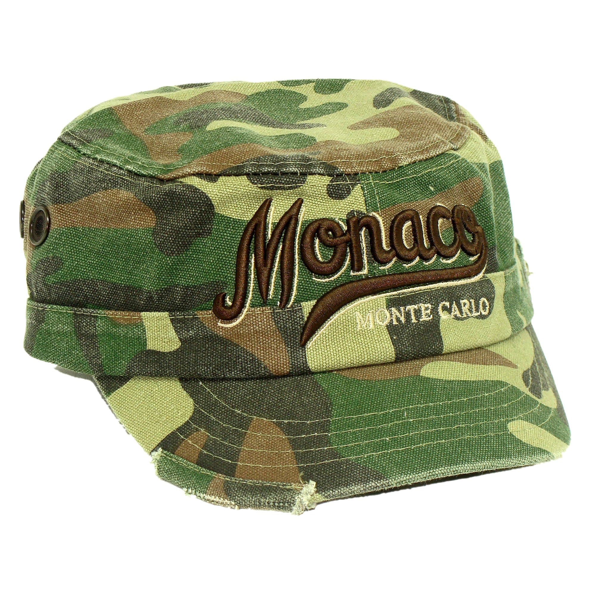 Souvenirs of France - Monaco Men's Cuban Cap - Khaki