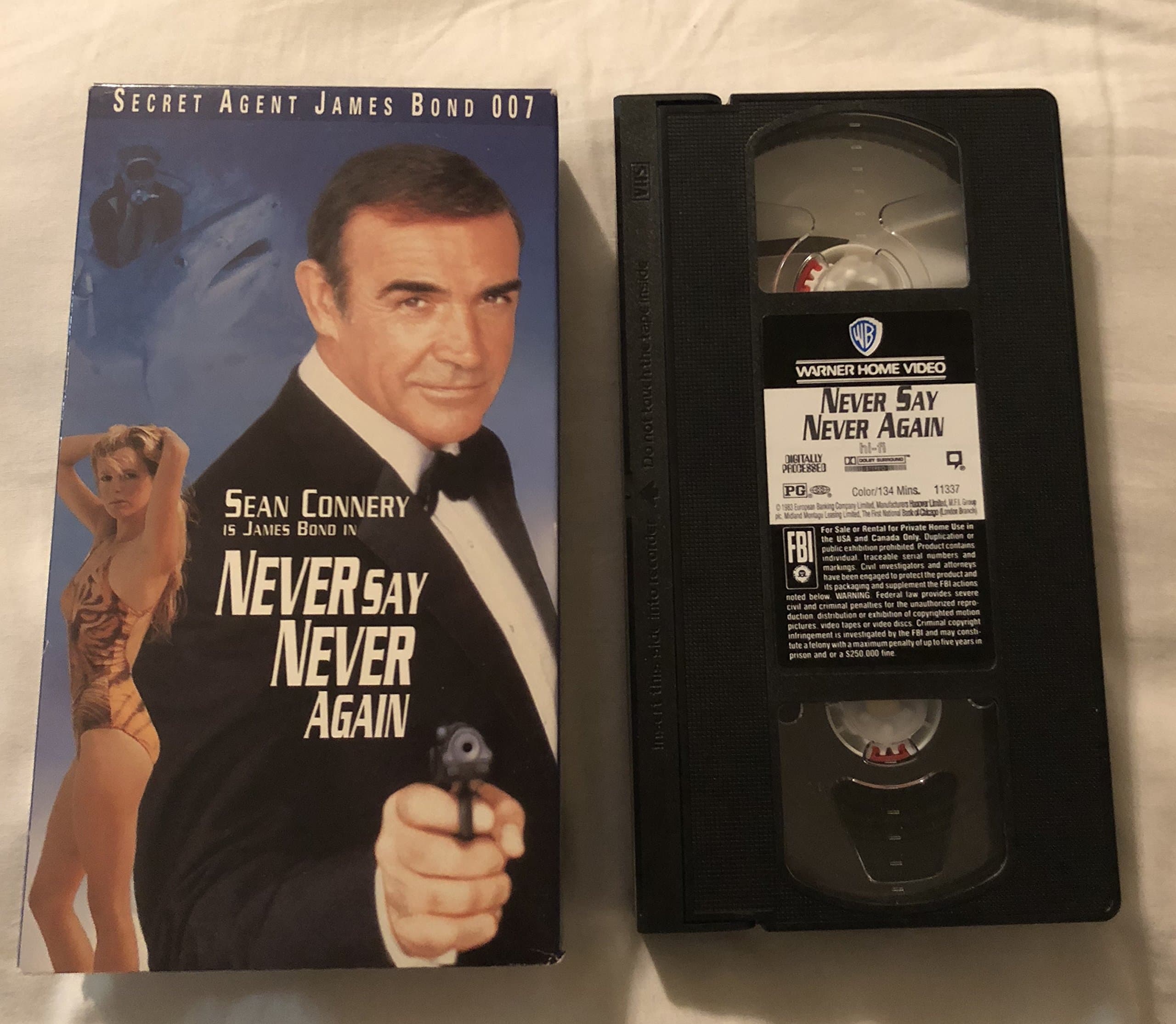Never Say Never Again [VHS]