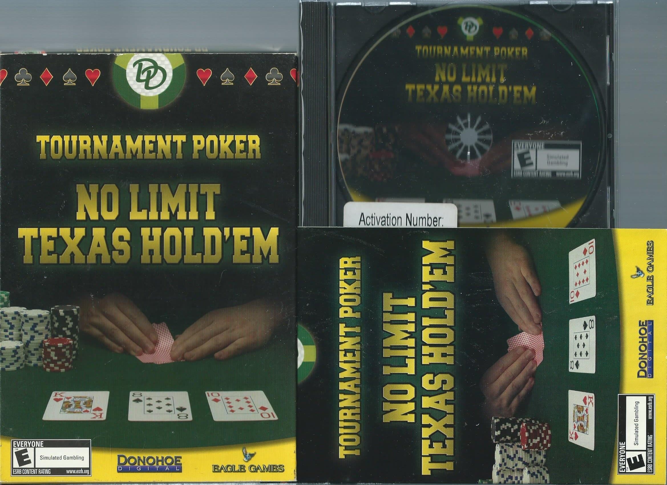 Tournament Poker: No Limit Texas Hold'em