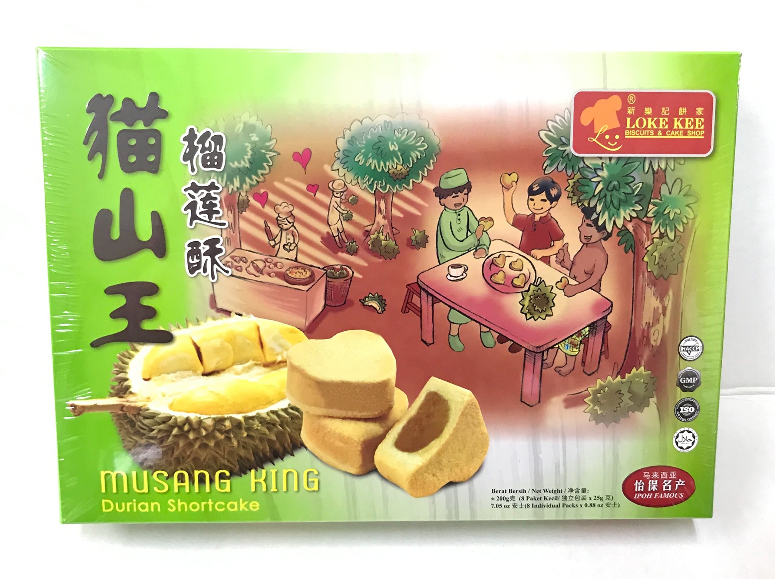 Loke Kee Musang King Durian Shortcake - Ipoh Famous