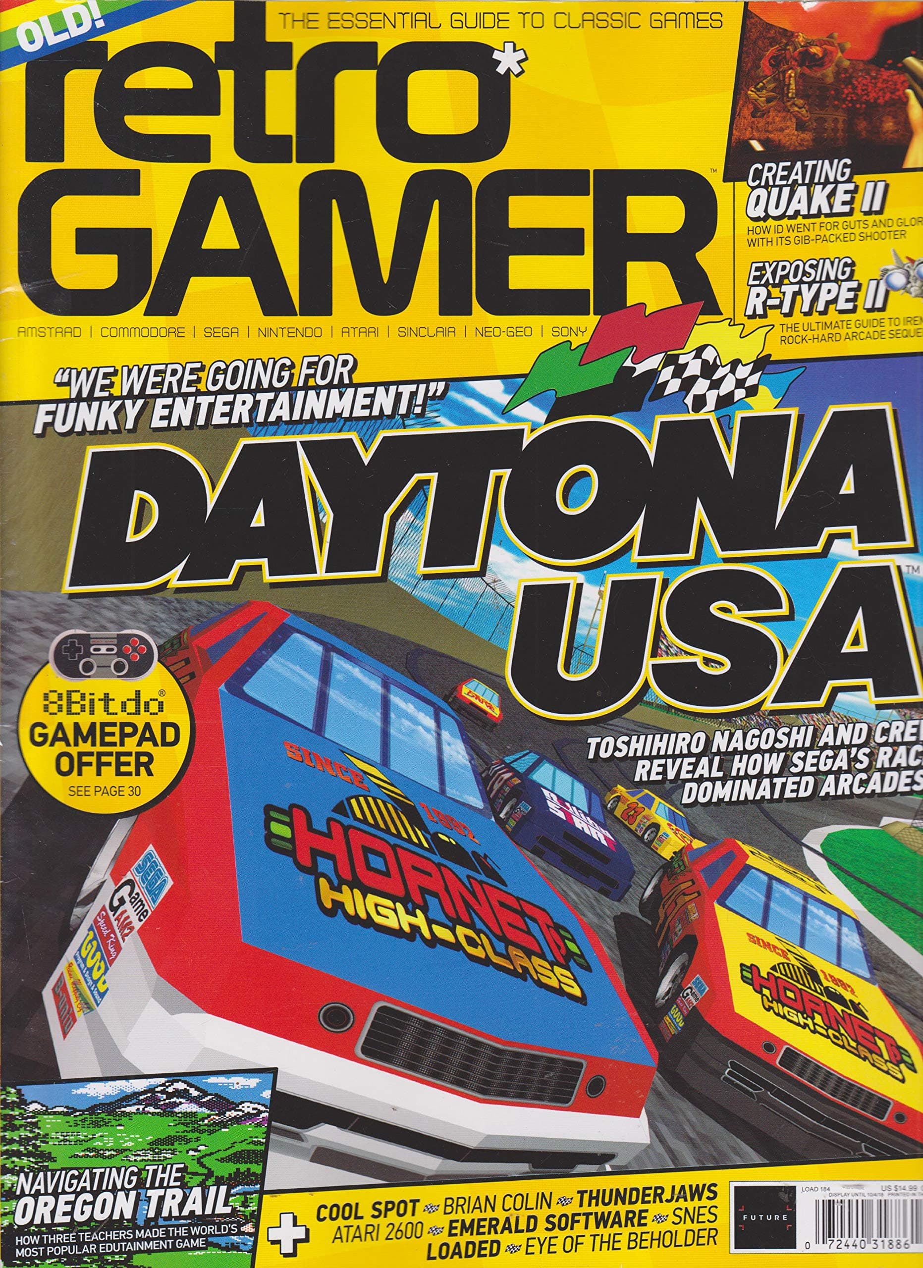 Retro Gamer Magazine Issue 184 (2018) Daytona USA Single Issue Magazine