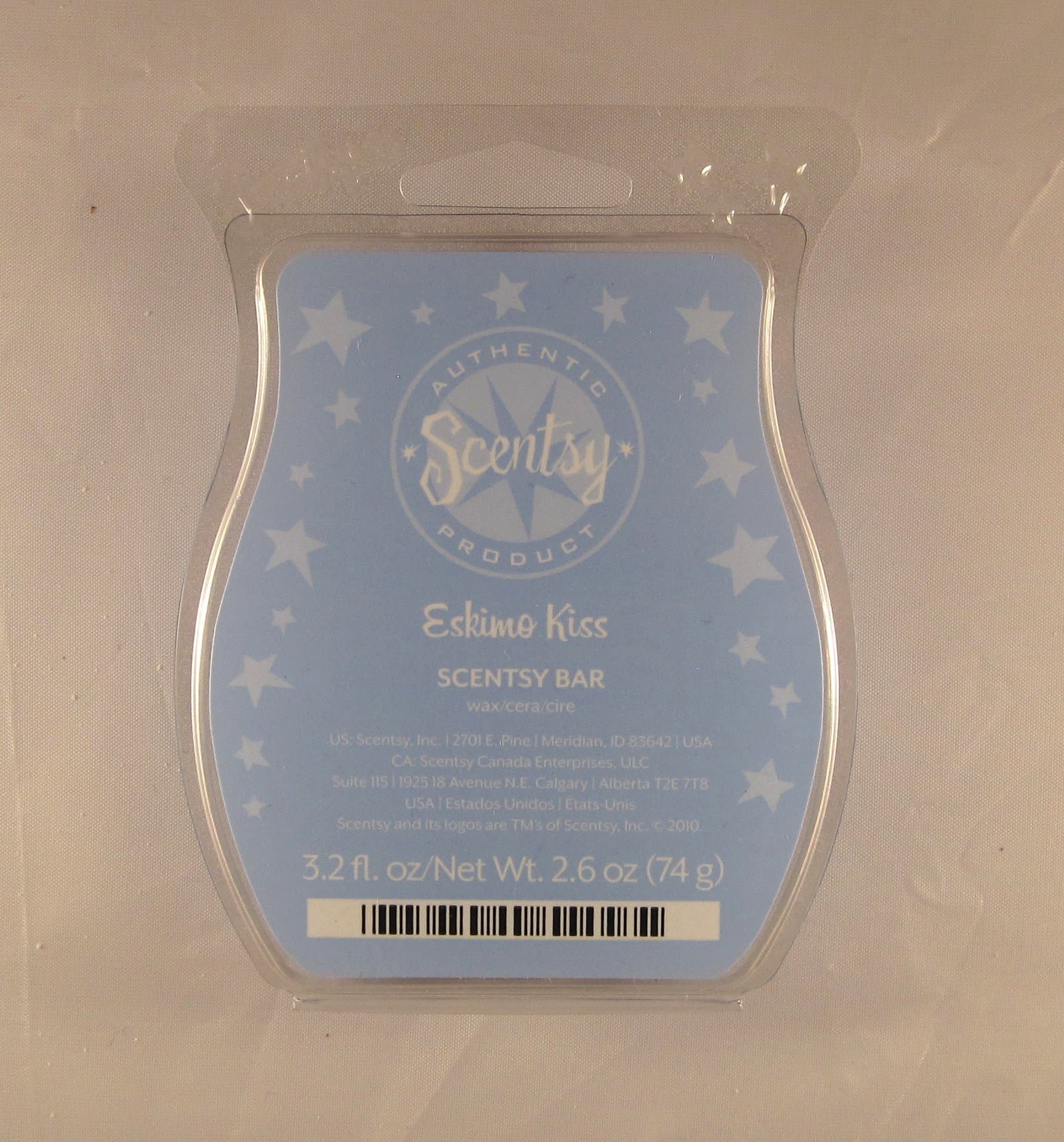 Scentsy Eskimo Kiss Scented Wax Bar 3.2 Fl.oz