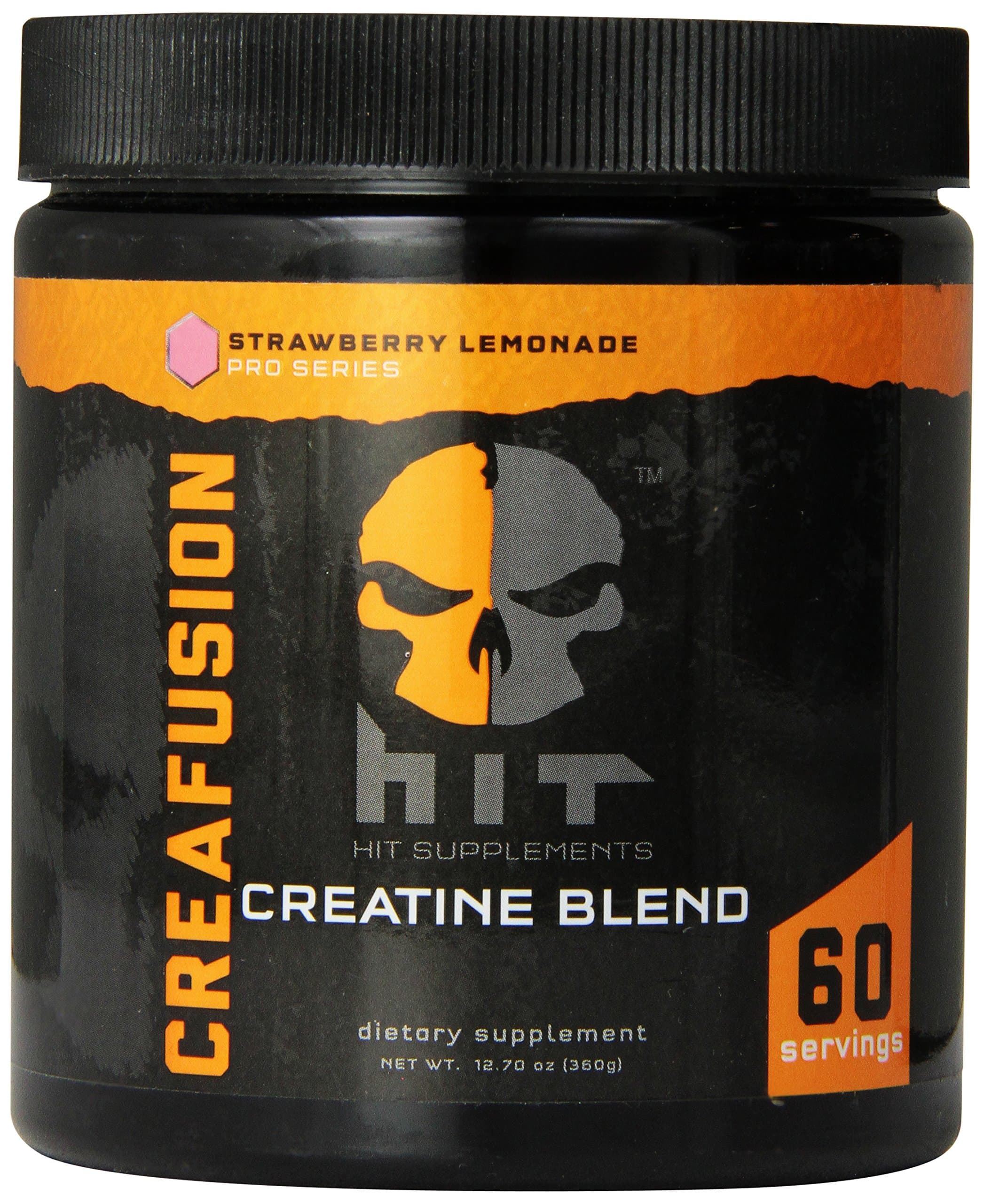 HIT Supplements, Creafusion Pro Series Muscle Building Creatine Blend, Strawberry Lemonade, 60 Servings