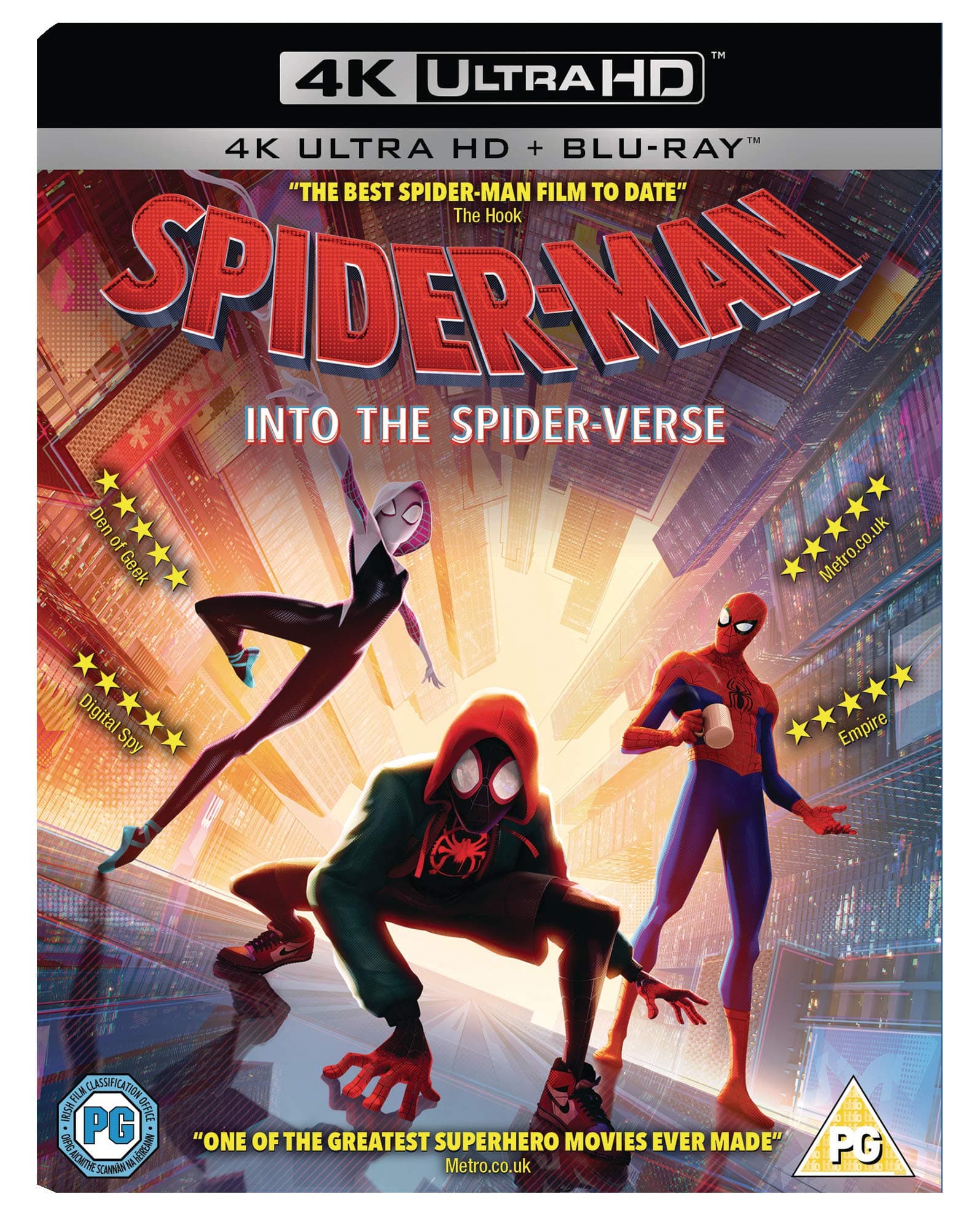 Spider-Man: Into the Spider-Verse [Blu-ray] [Region B] [2018]
