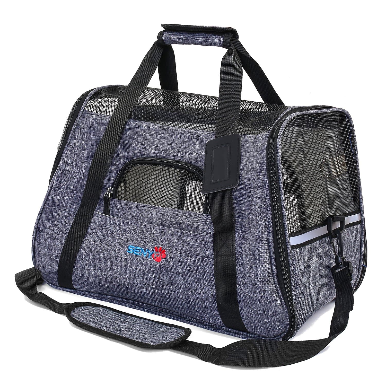 senye Pet Carrier Dog Cat Soft Sided Small Puppy Travel Bag