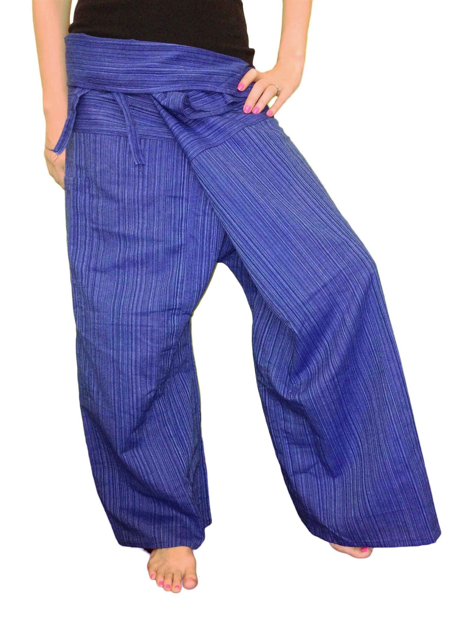 Orient Trail Women's Thailand 100% Heavy Cotton Fisherman Yoga Pants