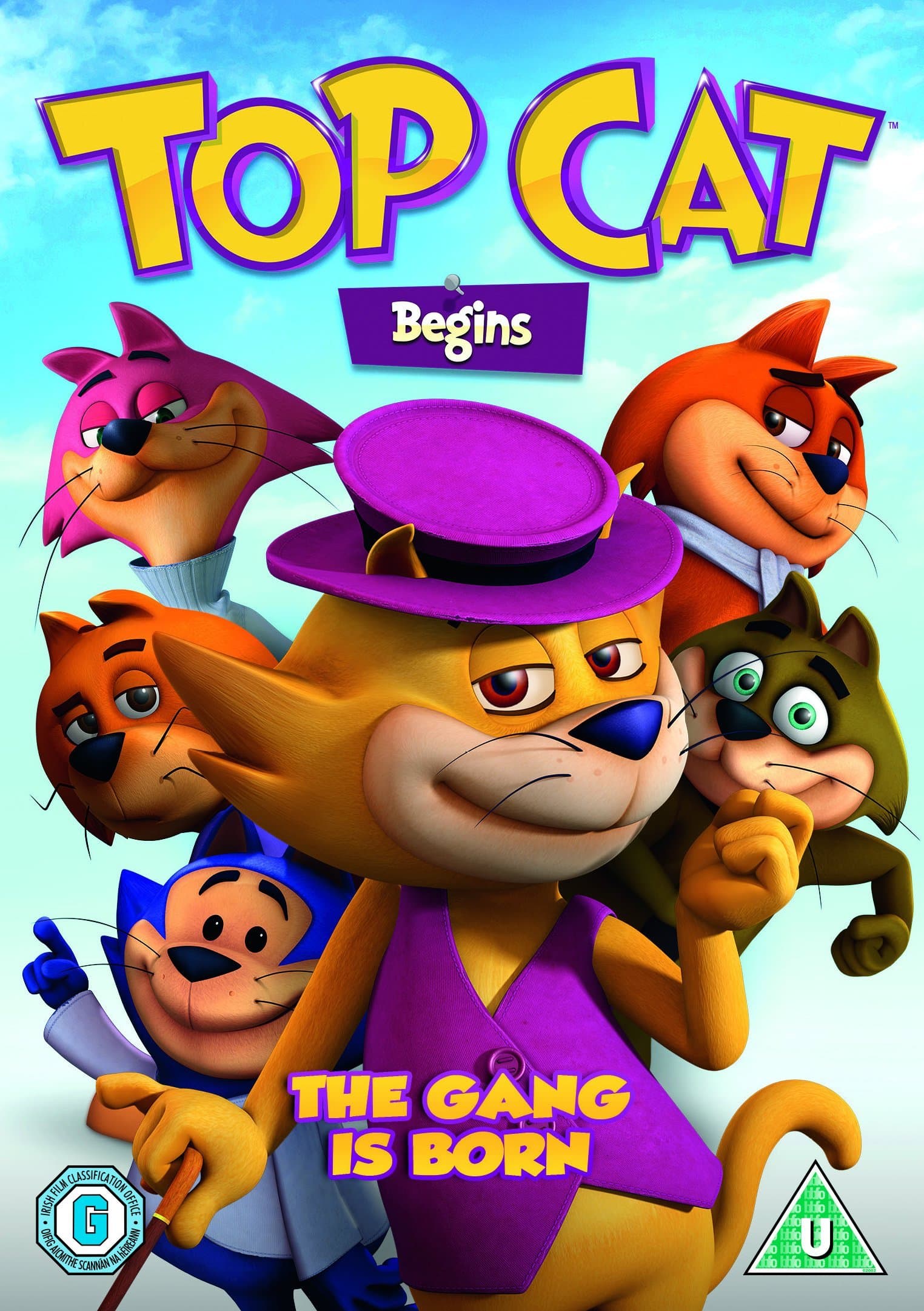 Top Cat Begins [Includes Digital Download] [DVD] [2016]