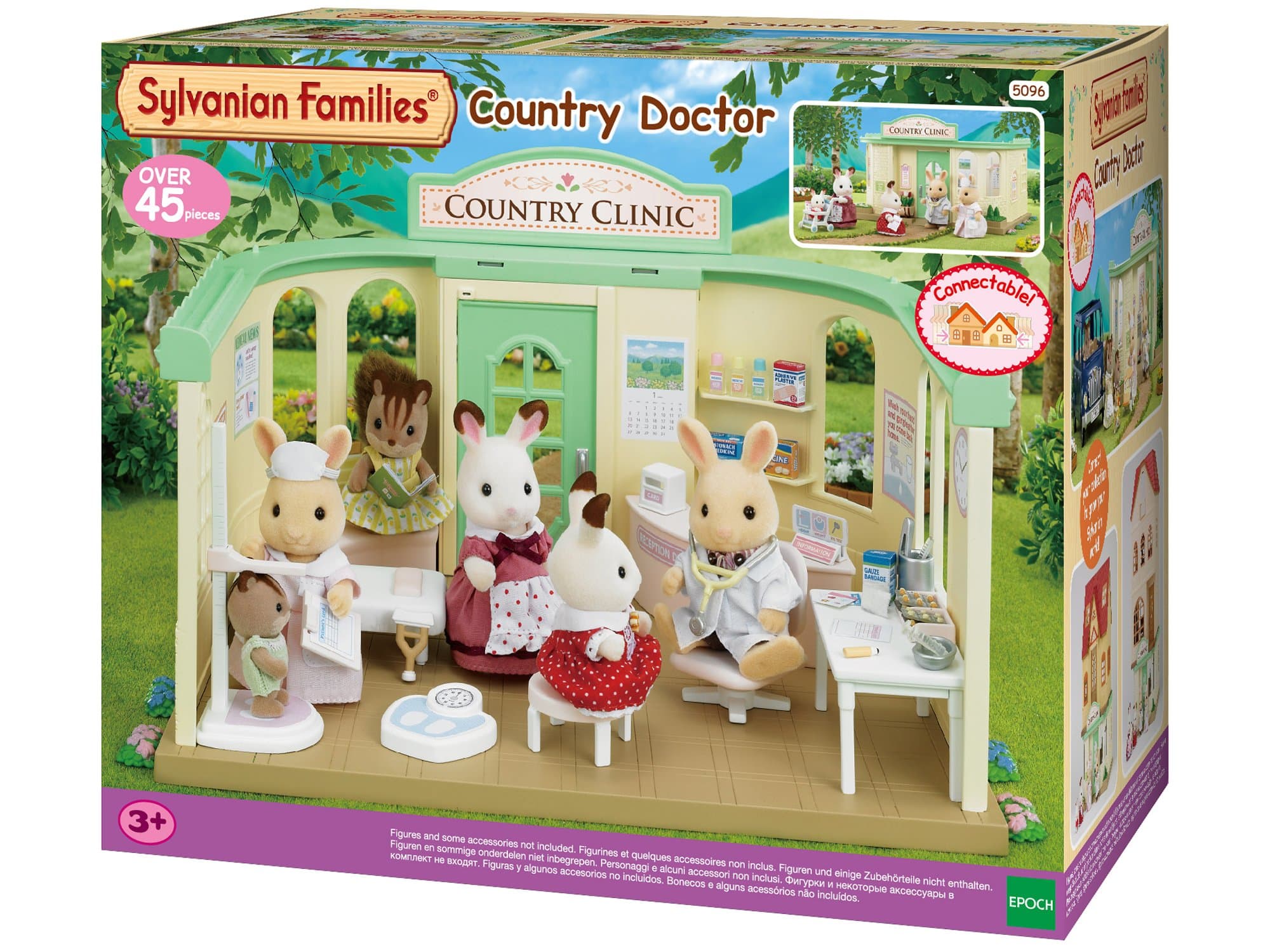 Sylvanian Families5096 Landklinik - Puppenhaus Spielset