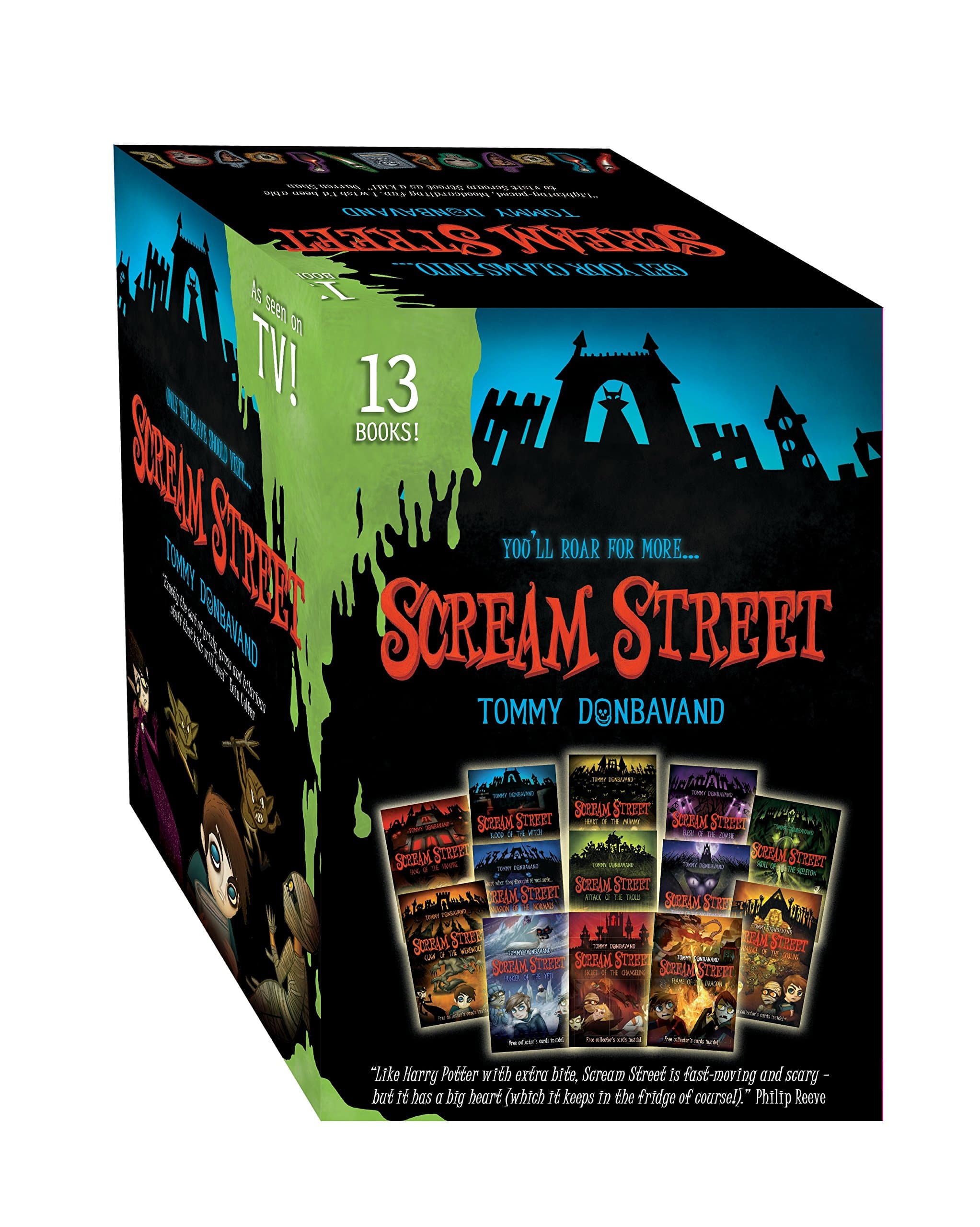 Donbavand TScream Street Collection 13 Books Box Gift Set By Tommy Donbavand
