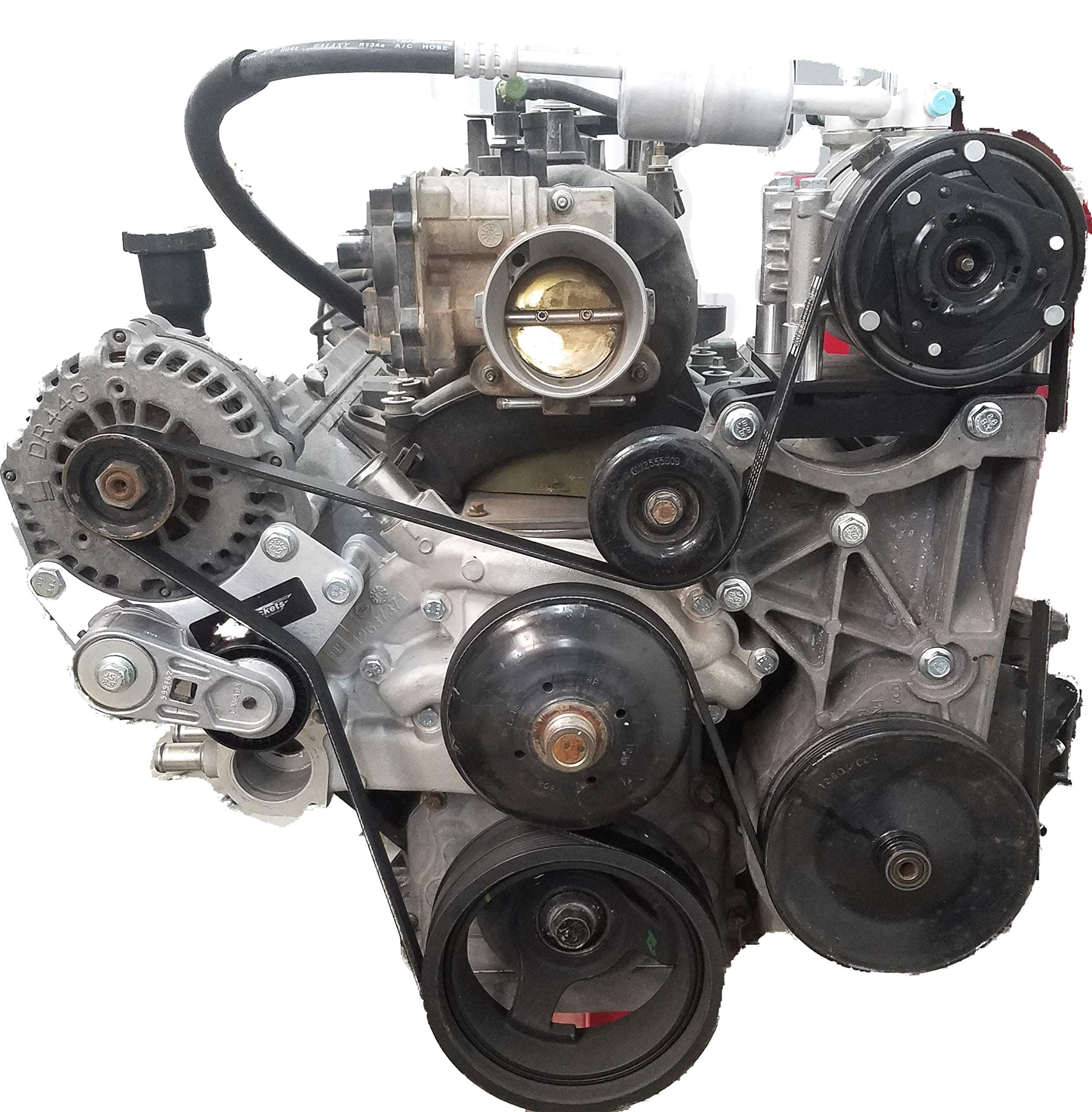 1996-98 Chevy, GMC 1500 2500 LS A/C swap or relocation bracket kit