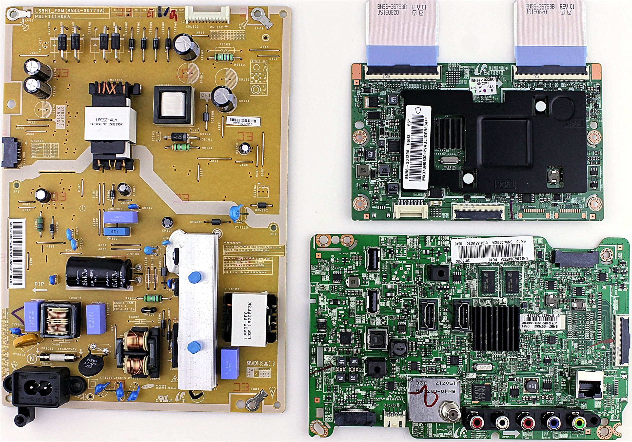 BN94-09582A Samsung LED TV board kit for model UN55J6200AFXZA ver:US02
