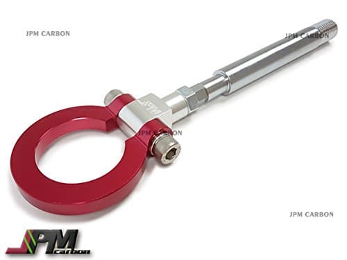 JPM Red Aluminum Forged Front Tow Hook Bar For 2014-2018 Chevrolet Corvette C7 Only