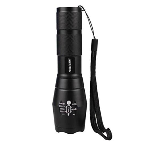 HOOHI G700 X800 1000LM Ultra Bright Portable 5 Modes Aluminum LED Handheld Flashlight Torch Lamp Light with Charger + Bicycle Mount