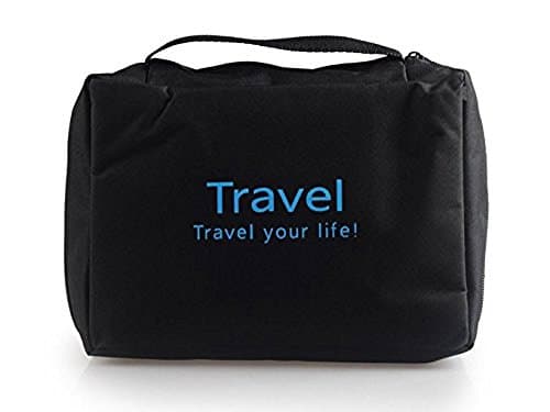 StyleTech Inc. Hanging Portable Toiletry Bags Travel Accessories Personal Items Organizers (1.) Black)