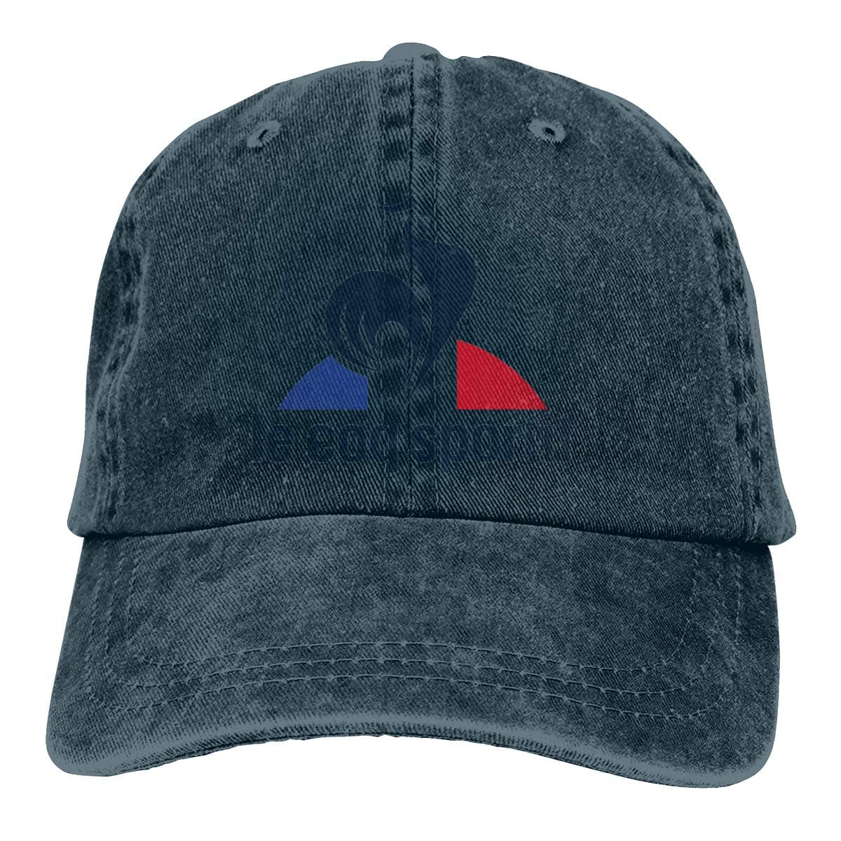 Kemeicle Unisex Le Coq Sportif Logo Hat Adjustable Washed Dyed Baseball Caps Snapback