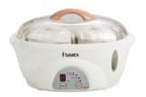 Hannex ESTJ161W Electric Stew Pot, 1.6 L, Orange