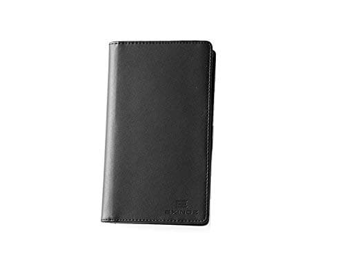 EXINOZRFID Passport Wallet with RFID Blocking Technology and Made of Genuine Leather | Store and Protect Your Passport and Credit Card
