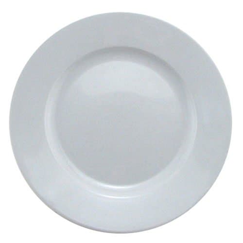 Bistro Luncheon Plates, Set of 4, White
