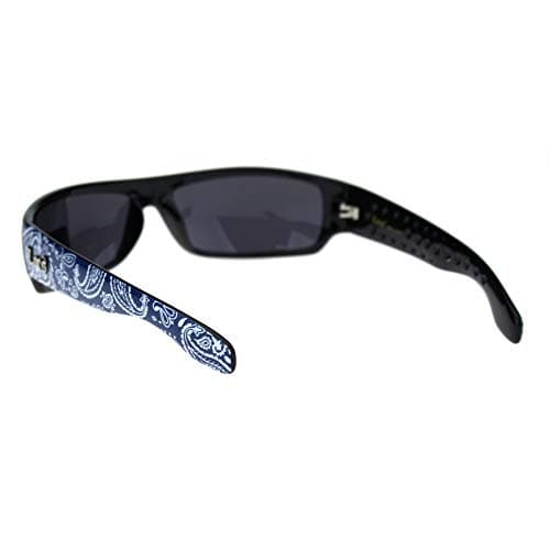 Locs Mad Dog Hardcore Gangster Cholo Schmale Rechteckige Sonnenbrille