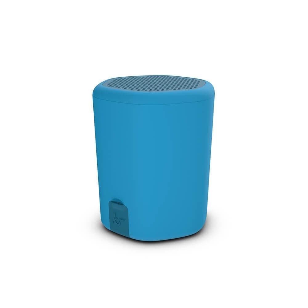 KitSound Hive2o Waterproof Bluetooth Portable Wireless Speaker with Call Handling Function, Blue